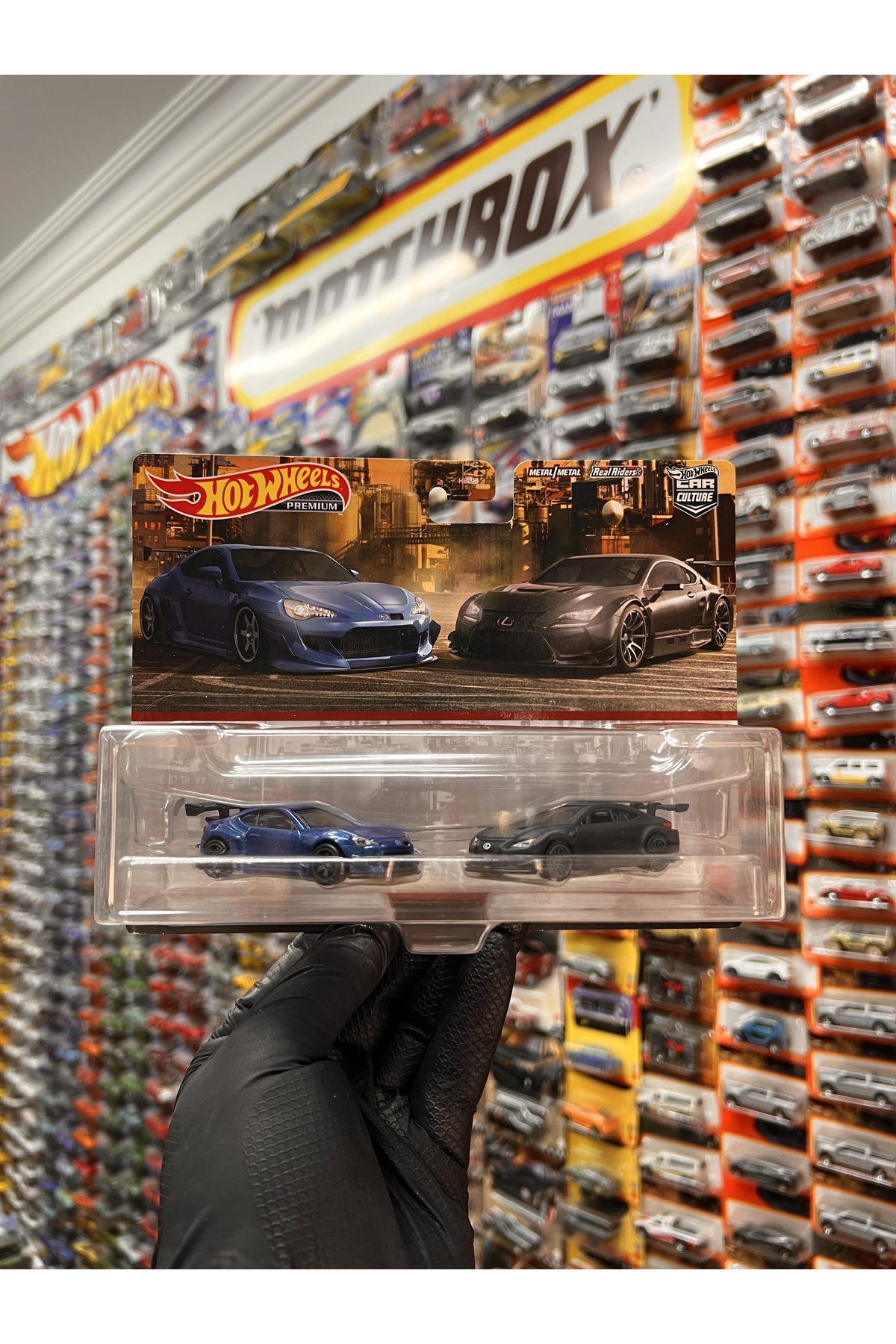 ماشین اسباب بازی دیورامای دوتایی PANDEM SUBARU & LEXUS RC F GT3 از ترکیه HOT WHEELS
