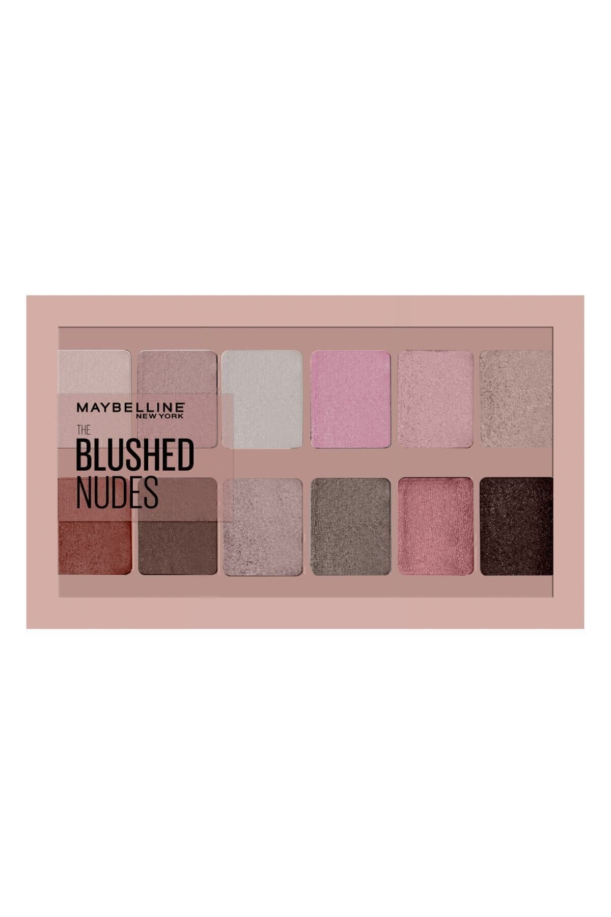 Maybelline New York پالت سایه چشم نازک گریمی با رنگهای خجسته و صورتی