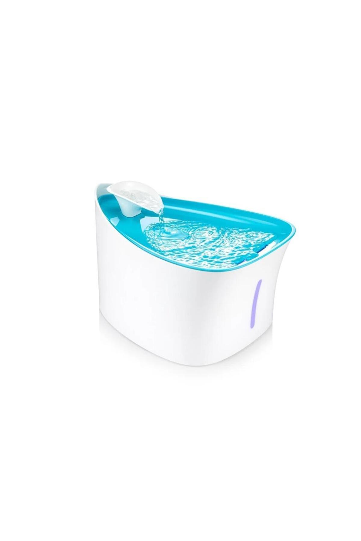 آبخوری اتوماتیک گربه و سگ اومنی‌پازار Omnipazar مدل SY-5099، ۲٫۵ لیتری، فیروزه‌ای
