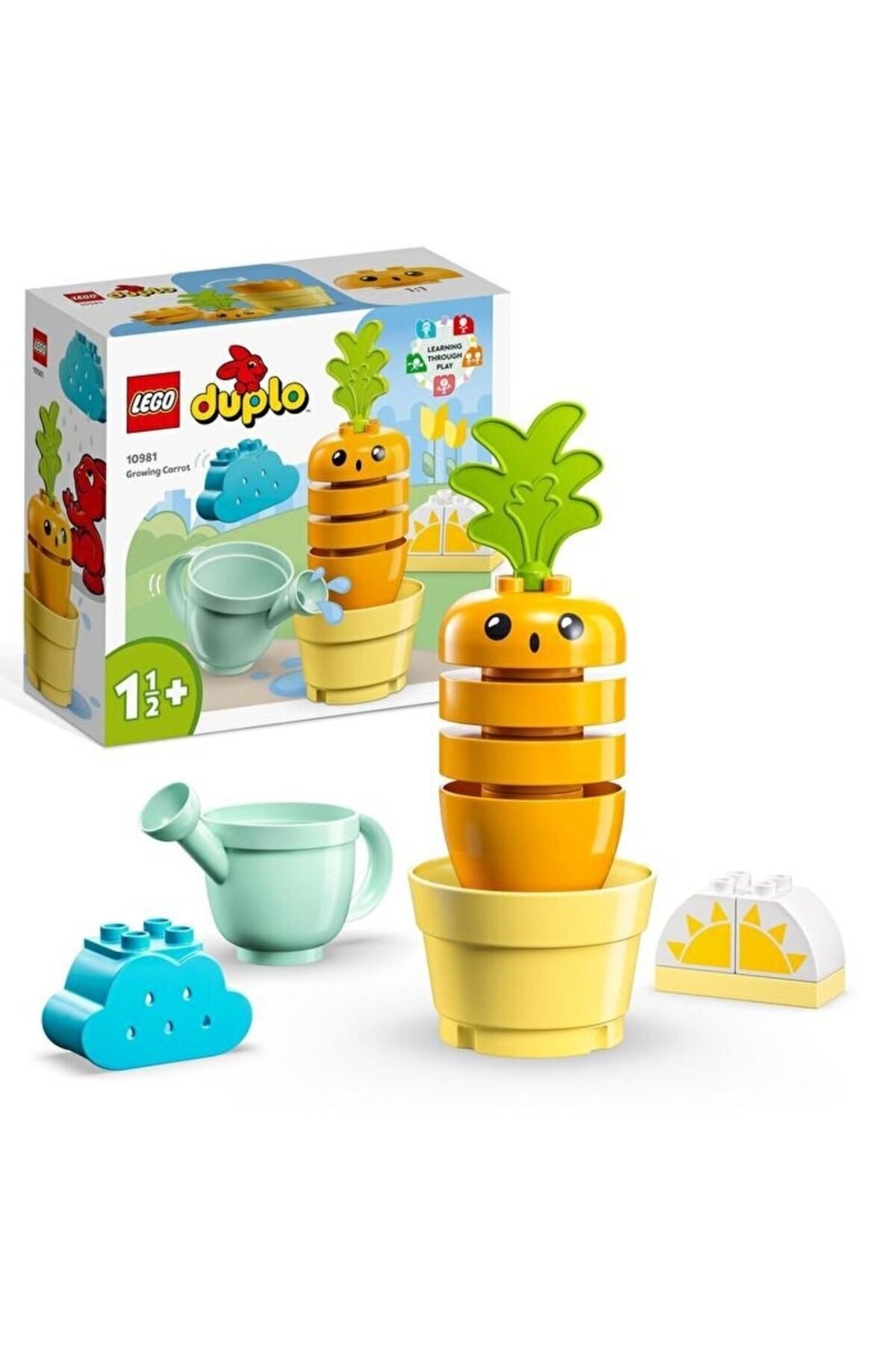 اسباب بازی های دیگر DUPLO اولین هویج در حال رشد من 10981 اورجینال LEGO