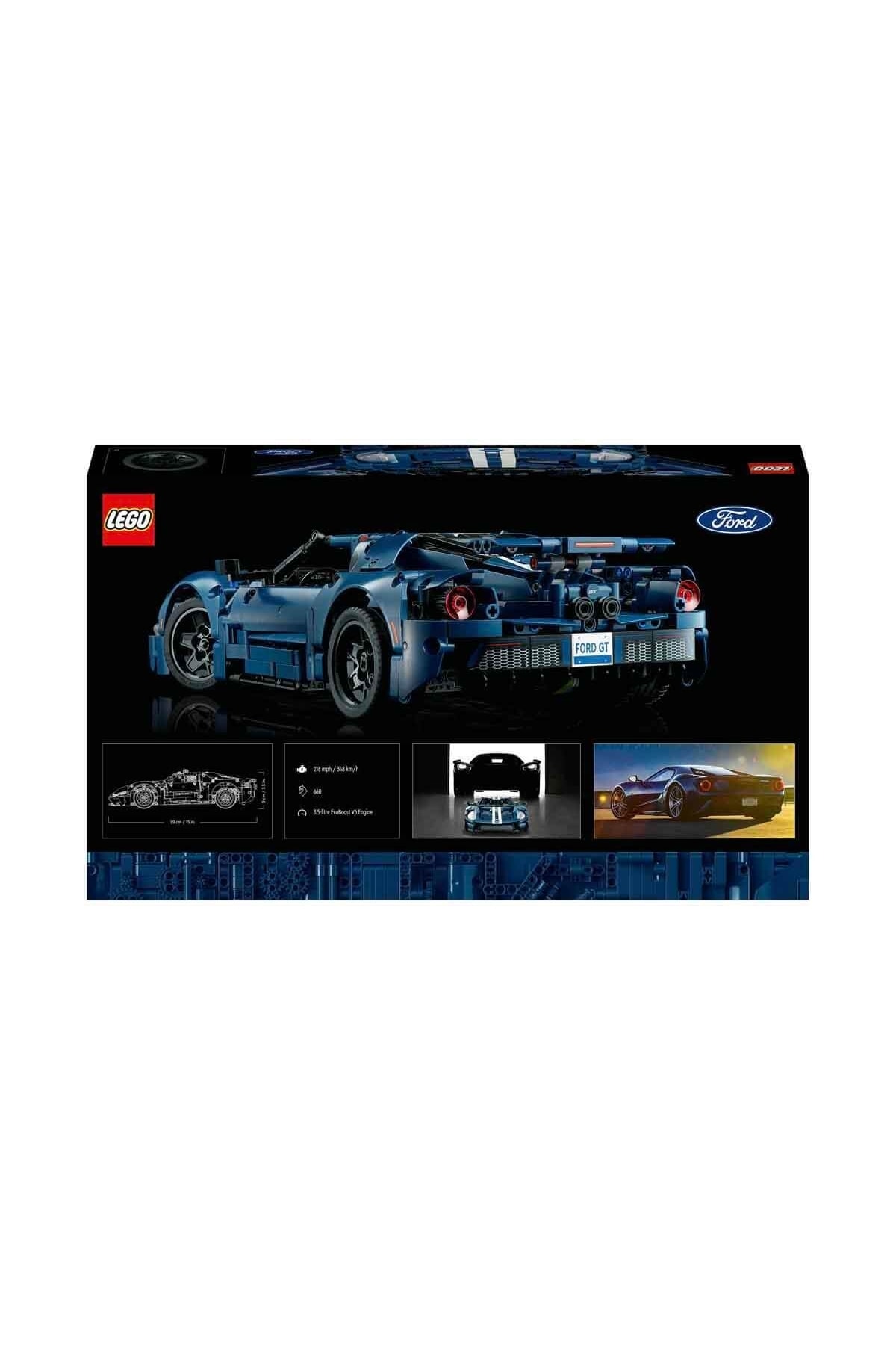 لگو و اسباب بازی های ساخت محور TECHNIC 2022 FORD GT 42154 از ترکیه LEGO