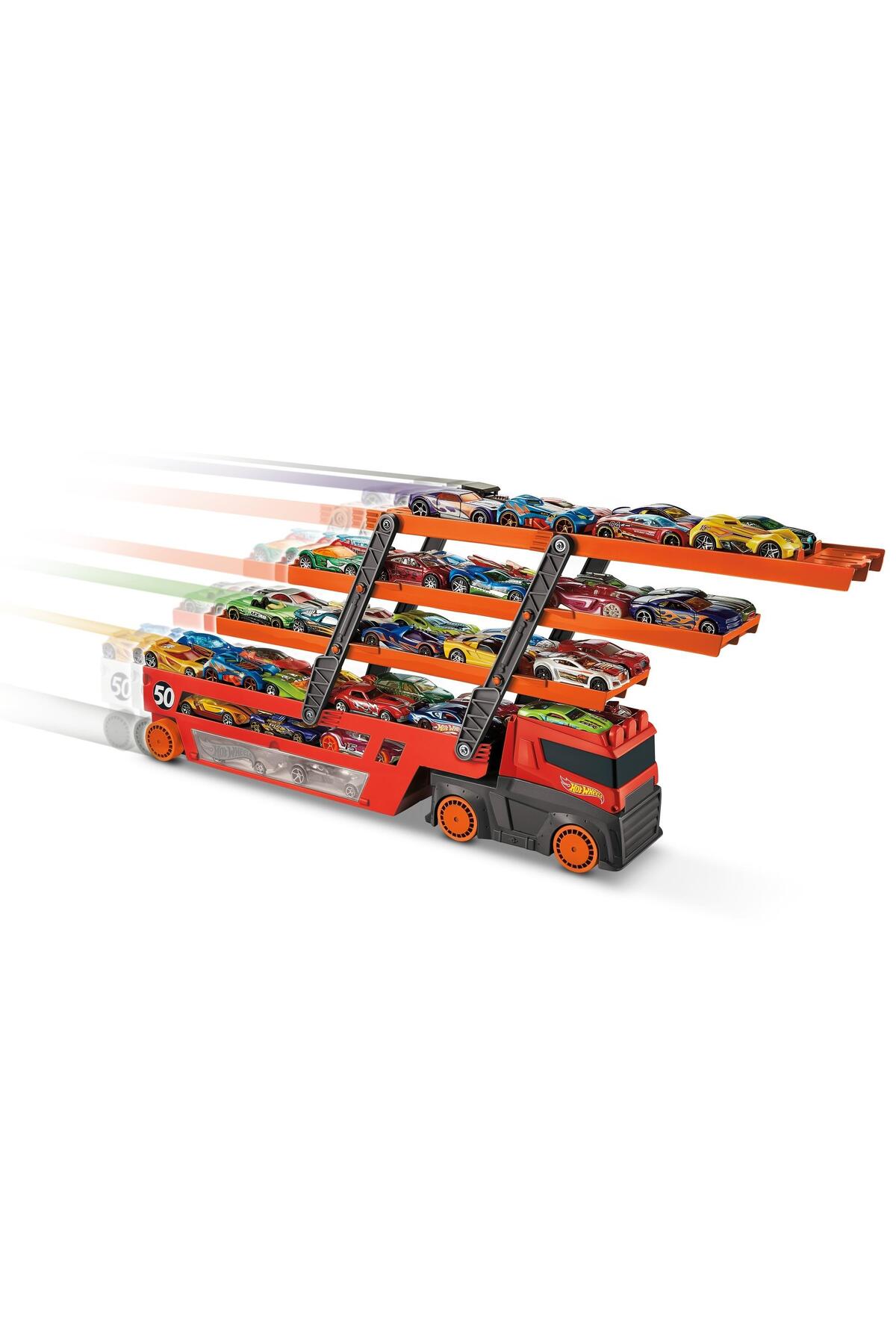ماشین اسباب بازی مگا کامیون GHR48 هات ویلز اورجینال HOT WHEELS