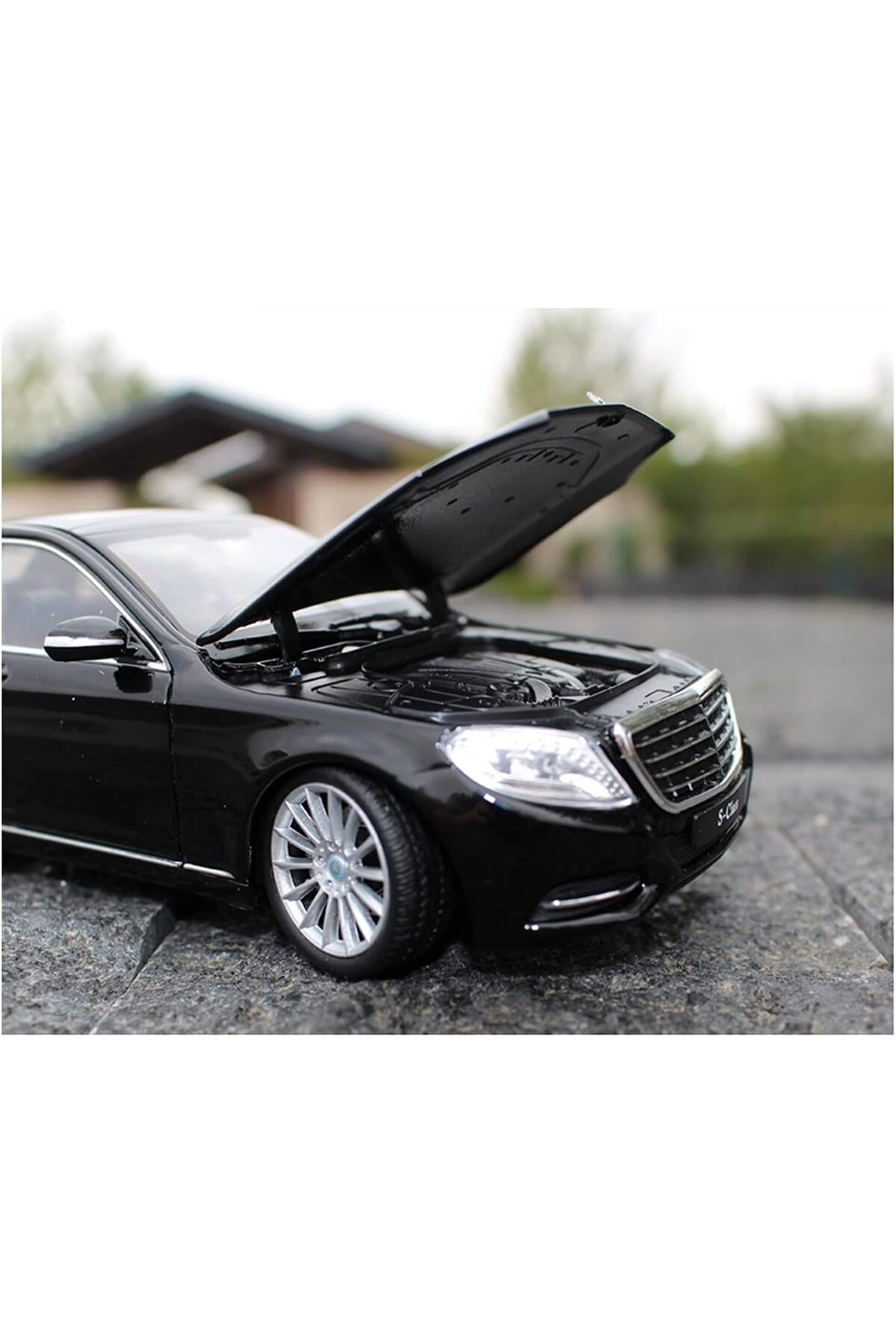 ماشین اسباب بازی مرسدس بنز S CLASS 1:24 SCALE DIECAST MODEL CAR BLACK EDITION اصل دارای مجوز Cici Oyuncak