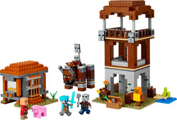 مجموعه ساختنی پایگاه یاغی‌ها و غارتگر ماینکرفت لگو LEGO مدل 21278، ۶۶۵ قطعه، حداقل سن ۹ سال