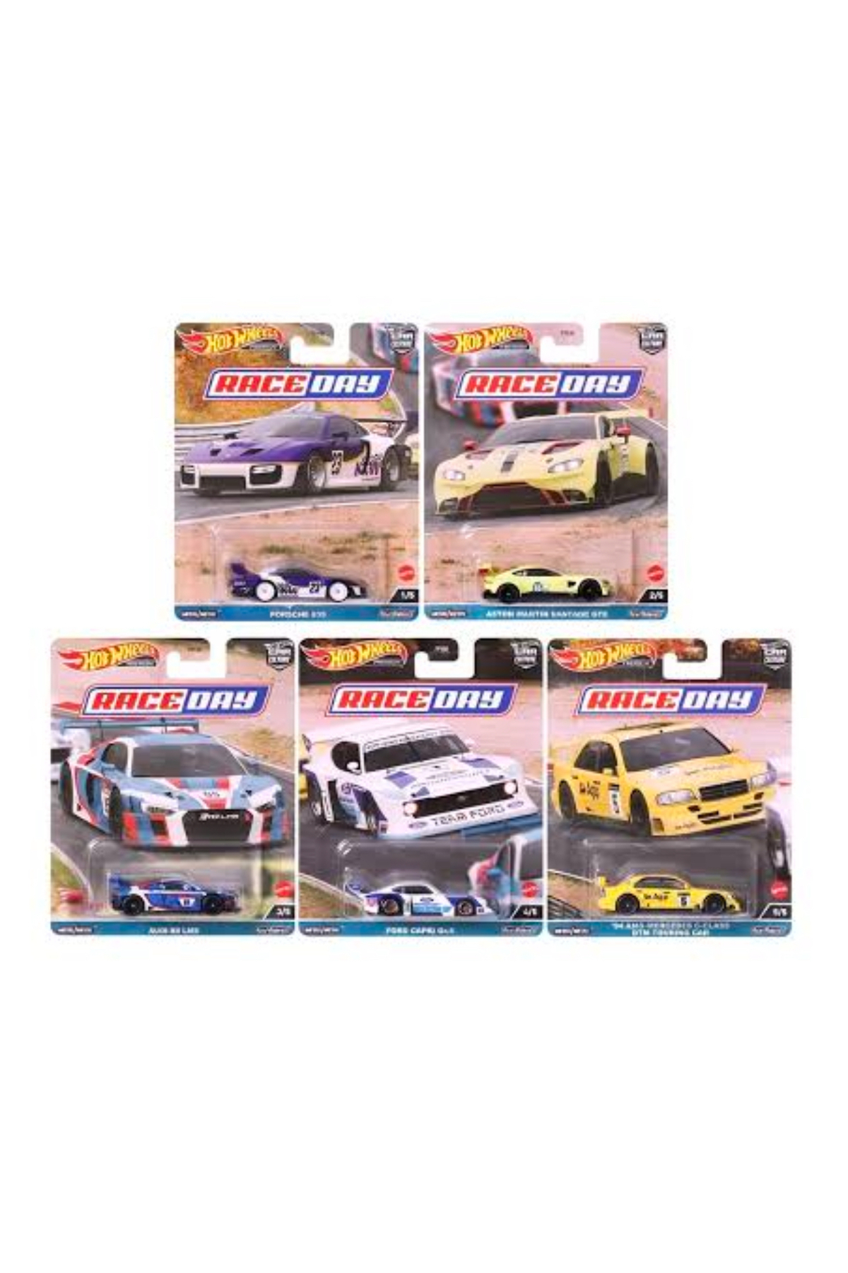 ماشین اسباب بازی روز مسابقه کشت 5 مجموعه 2021 هات ویلز اورجینال HOT WHEELS