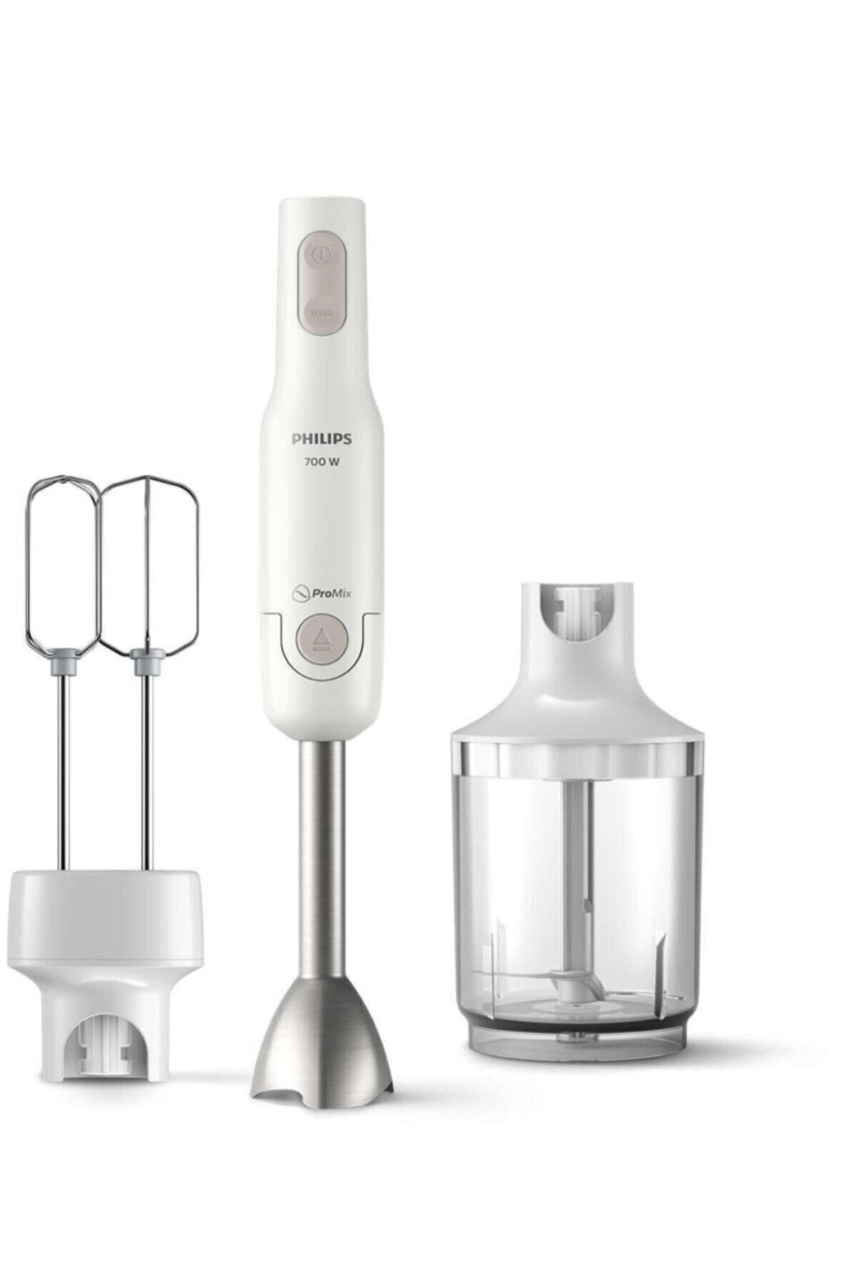 ست مخلوط کن مجموعه روزانه PROMIX HAND BLENDER 700W, ANTI SPLASH BLADE GUARD, HR2546 00 اورجینال Philips