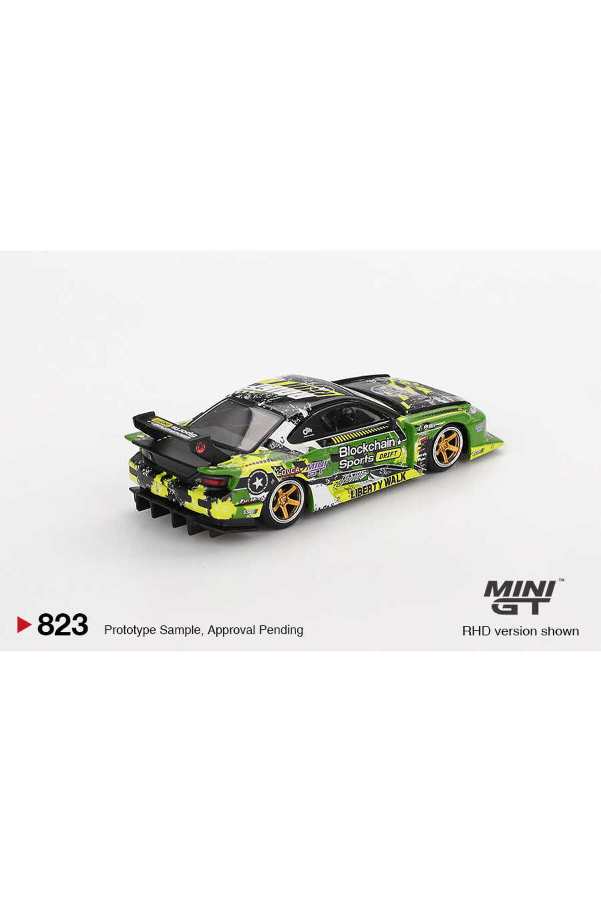 ماشین اسباب بازی NISSAN LB SUPER SILHOUETTE S15 SILVIA V2 2024 FORMULA DRIFT 1:64 MGT0823 mini gt