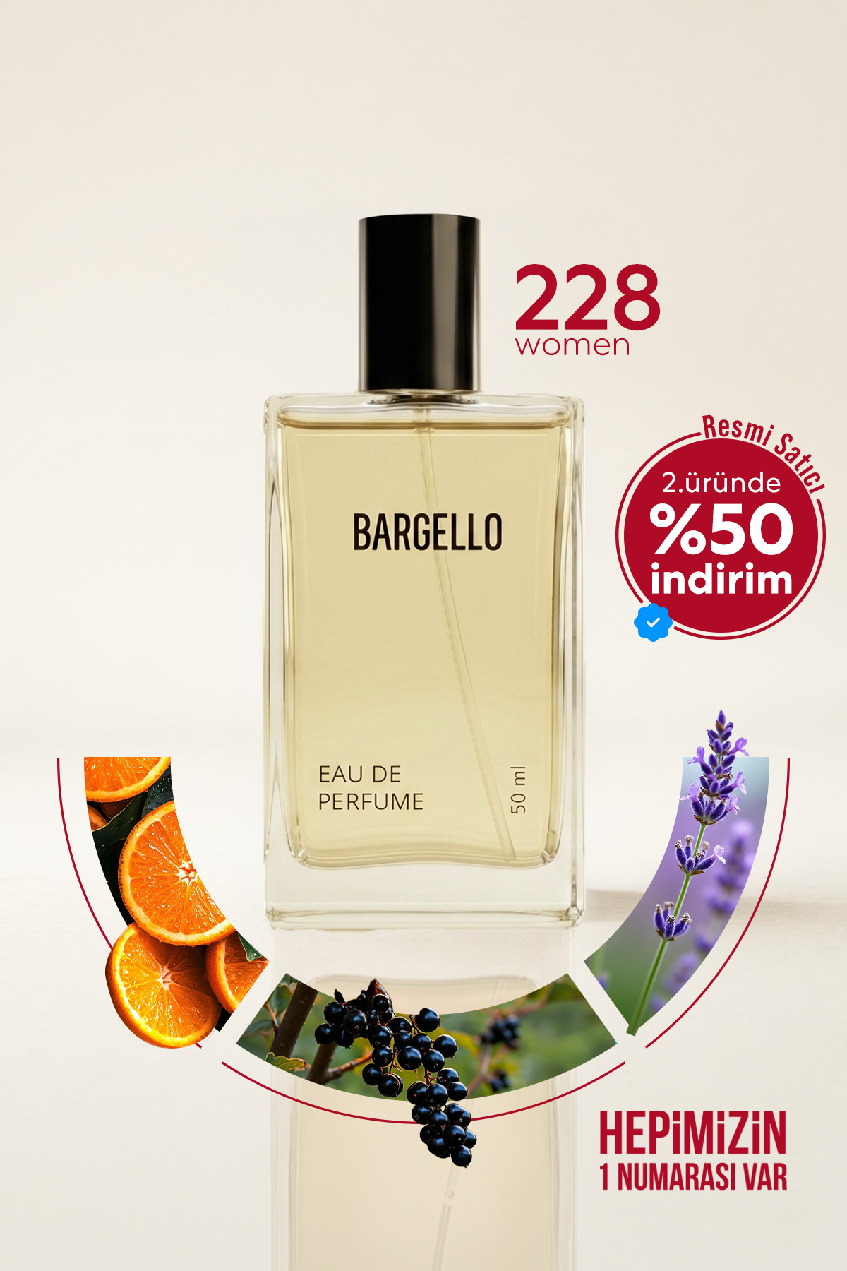 عطر ادو پرفیوم شرقی زنانه ۵۰ میلی‌لیتر بارگلو228