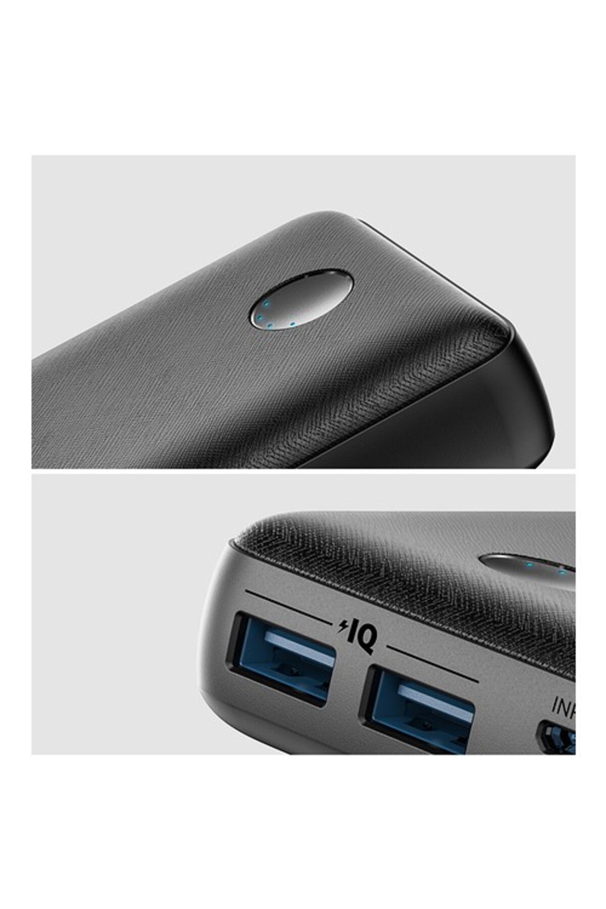 پاوربانک شارژر سریع قابل حمل POWERCORE SELECT 10000 MAH مشکی A1223 DESIGN MODERN 431550 اورجینال Anker