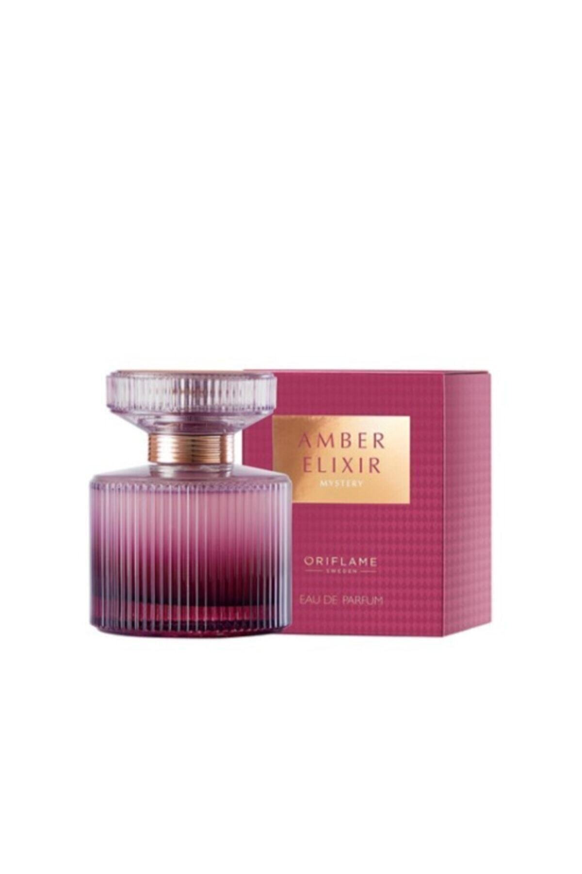 عطر زنانه 50 میلی لیتری با رایحه عنبر و مرموز AMBER ELIXIR MYSTERY اوریفلیم Oriflame
