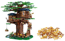 خانه درختی ساختنی لگو LEGO Ideas مدل 21318، مجموعه 3036 قطعه‌ای