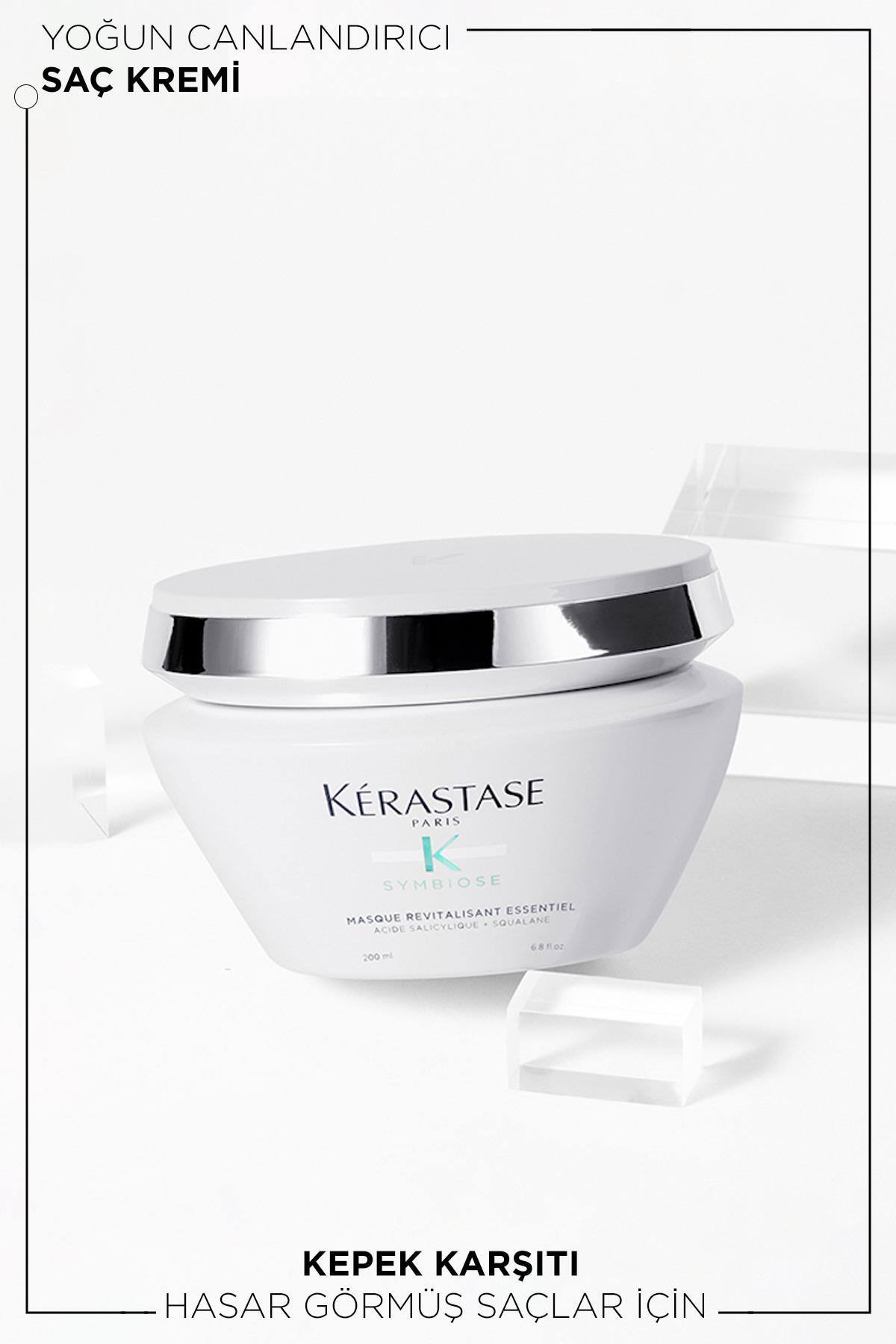 ماسک موی مرطوب کننده ضد شوره سیمبوس انتنس رویتالیوشن 200 میلی لیتر کراستاس Kerastase