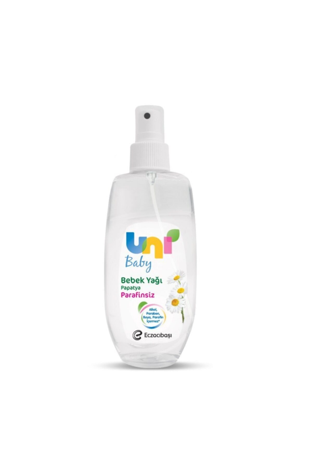 روغن بدن و ماساژ نوزاد یونی بیبی حاوی عصاره بابونه ۲۰۰ میل Uni Baby Papatya Yağı