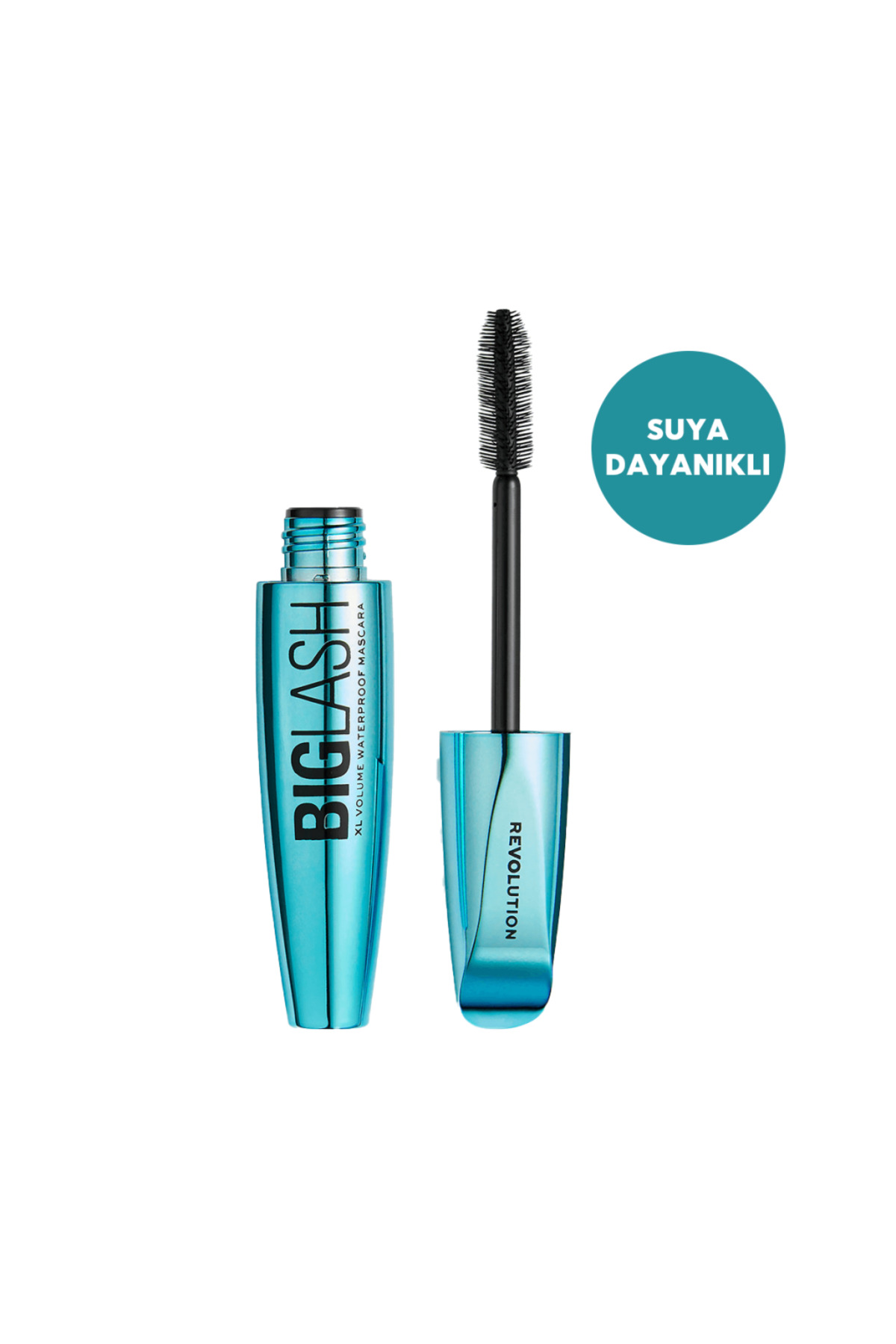 ریمل ضدآب حجم‌دهنده Big Lash رولوشن Revolution با جلوه مژه مصنوعی، مشکی