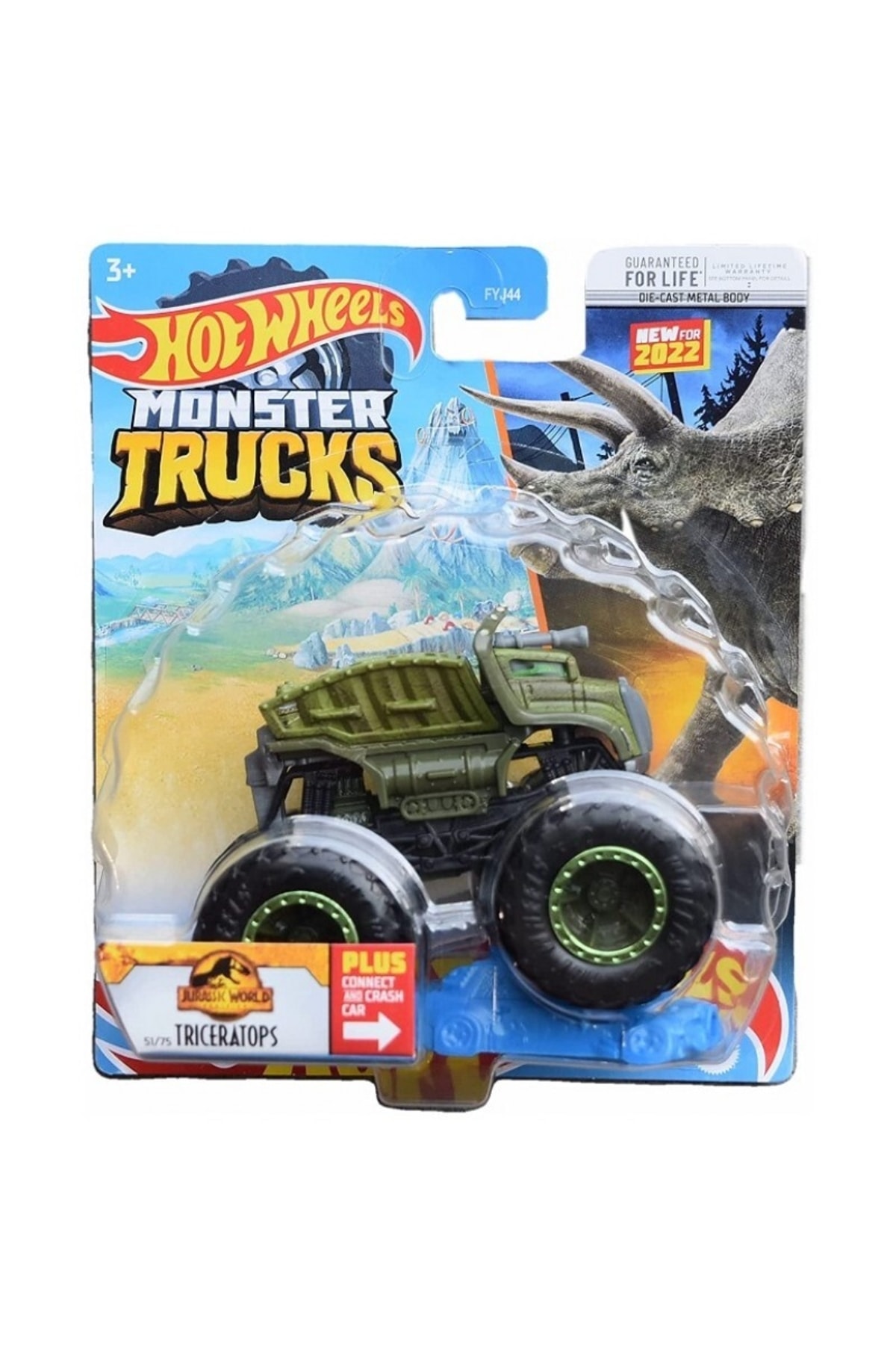 ماشین اسباب بازی 1:64 MONSTER TRUCKS CARS HCP44 هات ویلز اورجینال HOT WHEELS