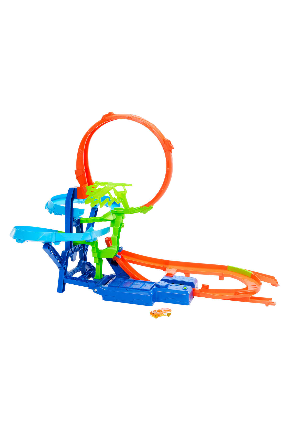 سایر ست های بازی مجموعه STUNT TRACKS™ AIRBORNE CRASH ماشین اسباب شتاب دهنده موتوری JFD12 از ترکیه HOT WHEELS