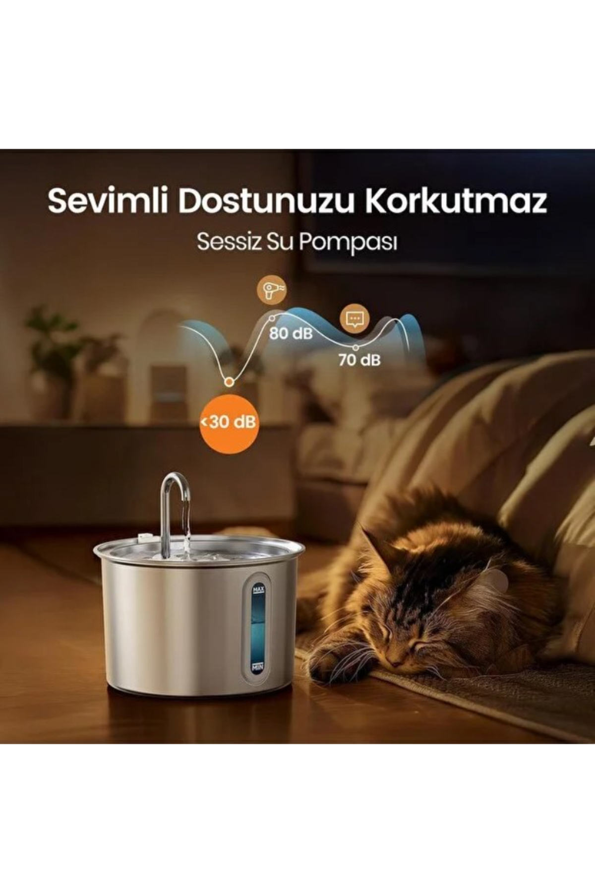 آبخوری خودکار حیوانات ۲٫۲ لیتری استیل ضدزنگ ینلیگ Yenilig مدل ed5hu4