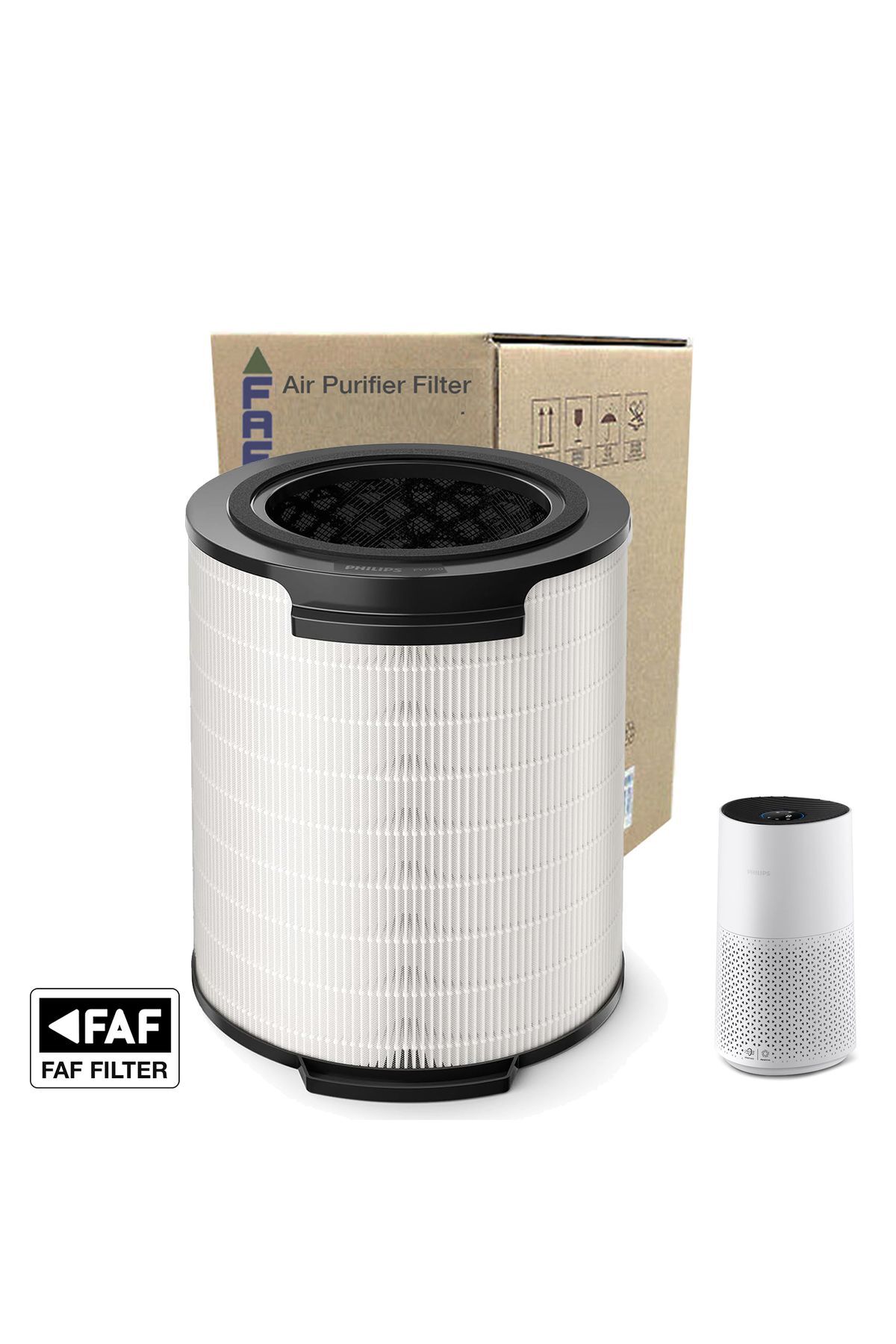 تصفیه کننده هوا فیلتر FAF TRUE GLASS PURE HEPA PHILIPS AC1711 AC1715 کد FY1700 30 اورجینال FAF FİLTRE