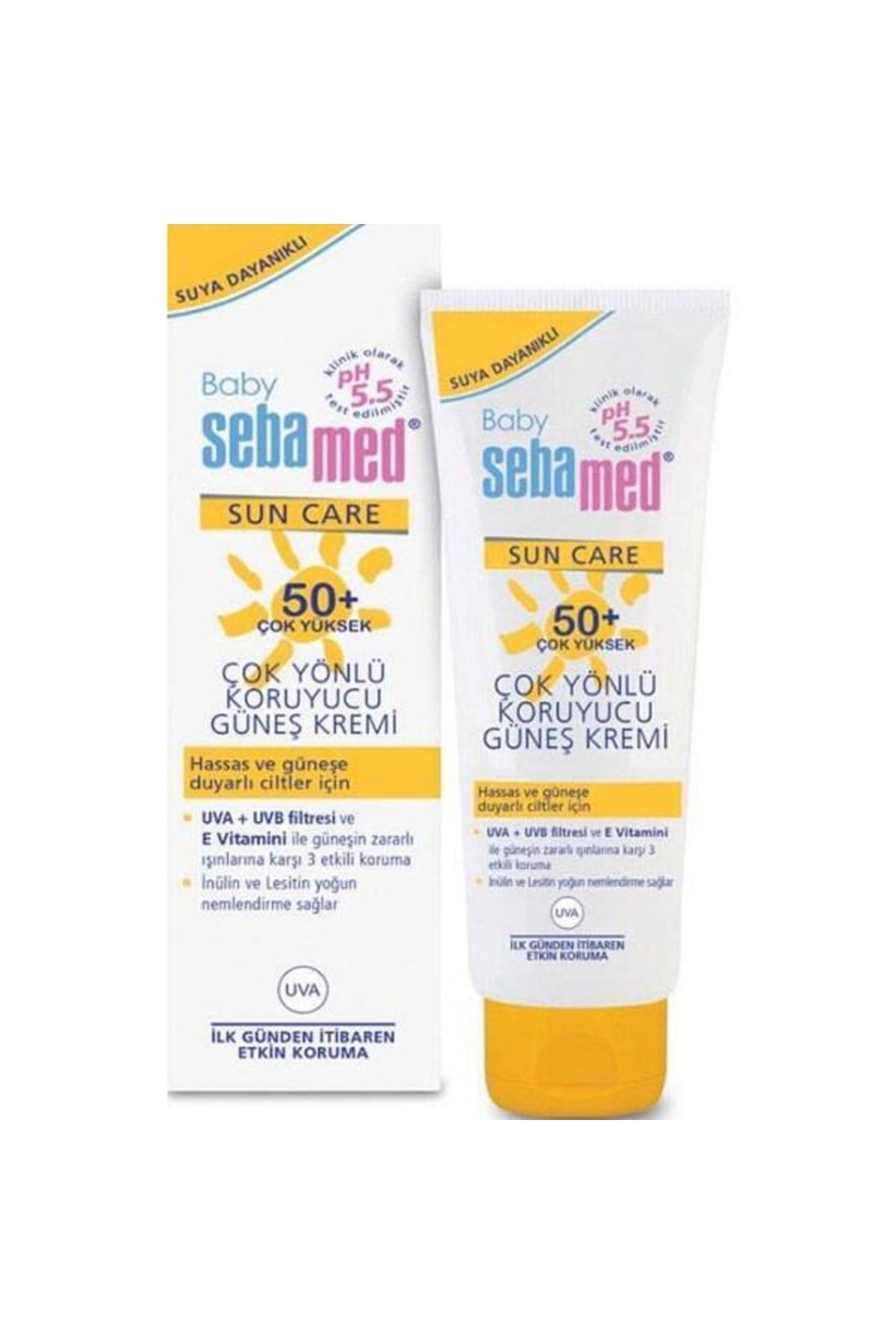 Sebamed کرم ضدآفتاب حساسیت بچه SPF50+ 75 میلی لیتر