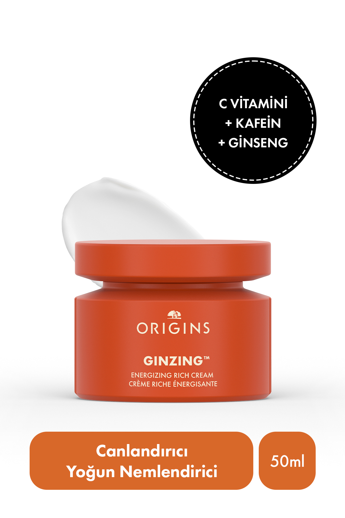 کرم صورت مرطوب کننده قوی جینزینگ احیا 50 میل Origins