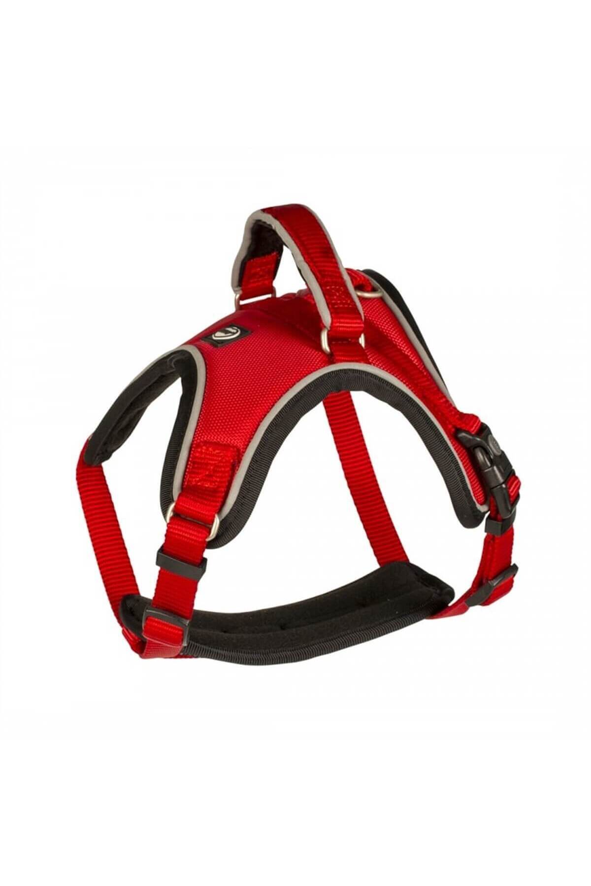هارنس سینه‌ای سگ دوو Duvo + West Harness، قرمز، سایز کوچک