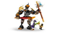 مجموعه ساختنی لگو LEGO نینجاگو NINJAGO مدل 71854، ربات مأموریت کول و اژدهای زین، ۳۶۴ قطعه
