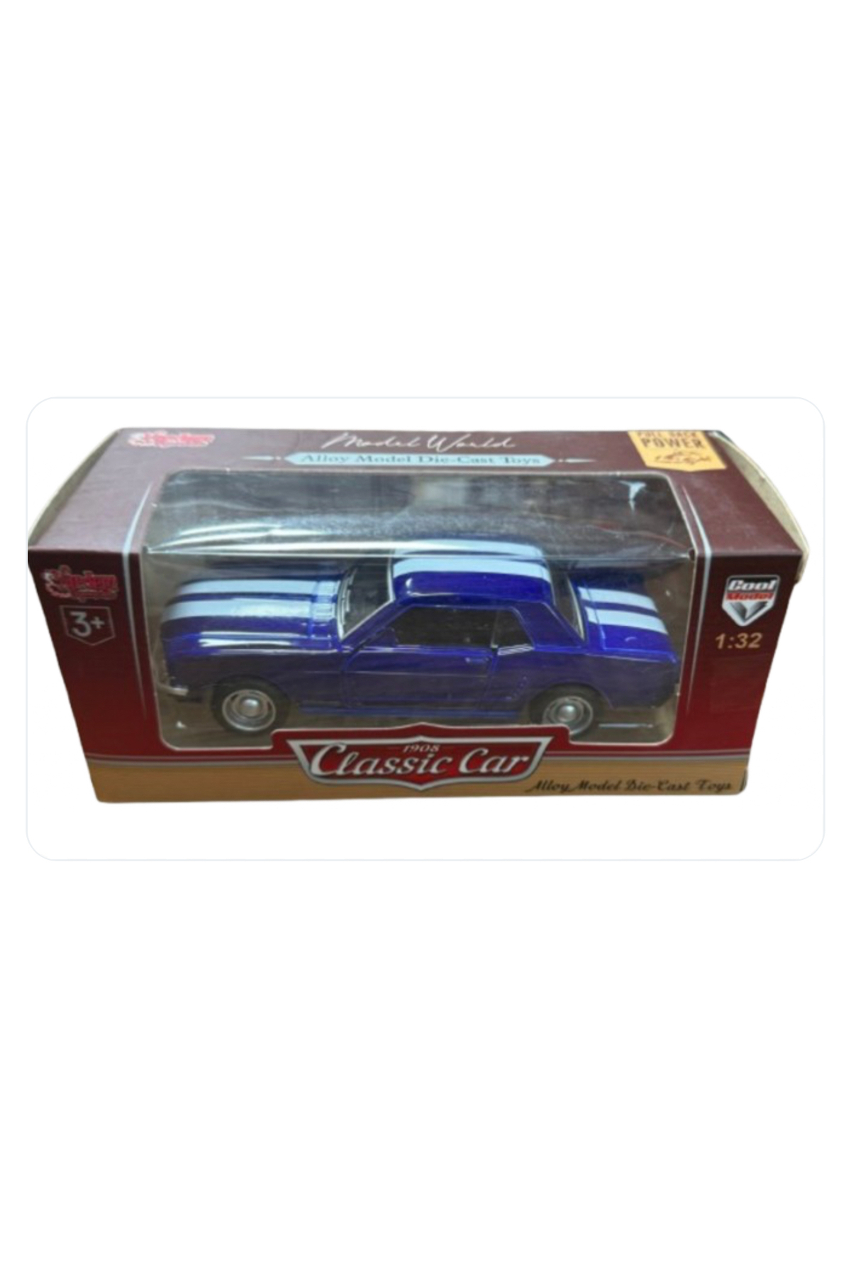 مدل خودرو 1 32 مقیاس 1908 فورد کلاسیک فلزی ماشین آبی ناوی اورجینال Diecast
