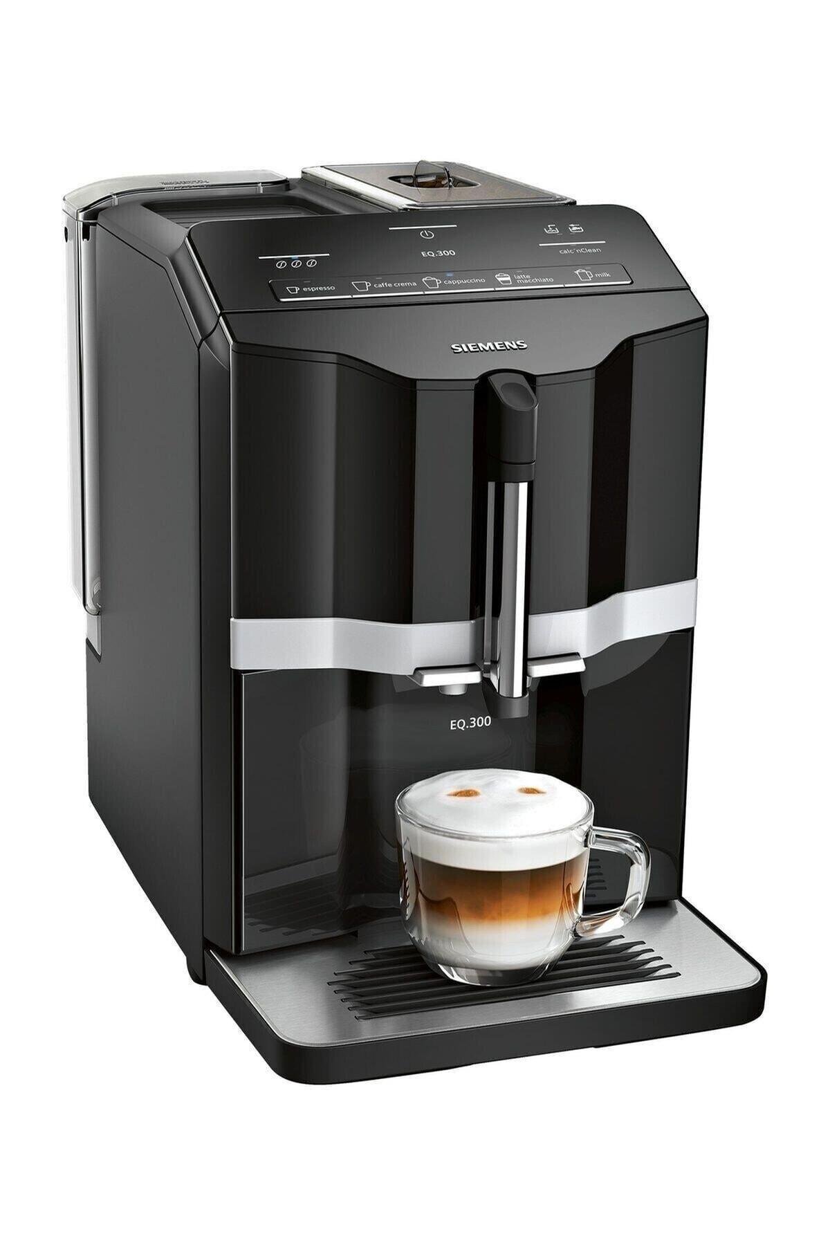 دستگاه اسپرسو و کاپوچینو قهوه ساز اسپرسوساز اتوماتیک EQ300 TI351209RW اورجینال Siemens