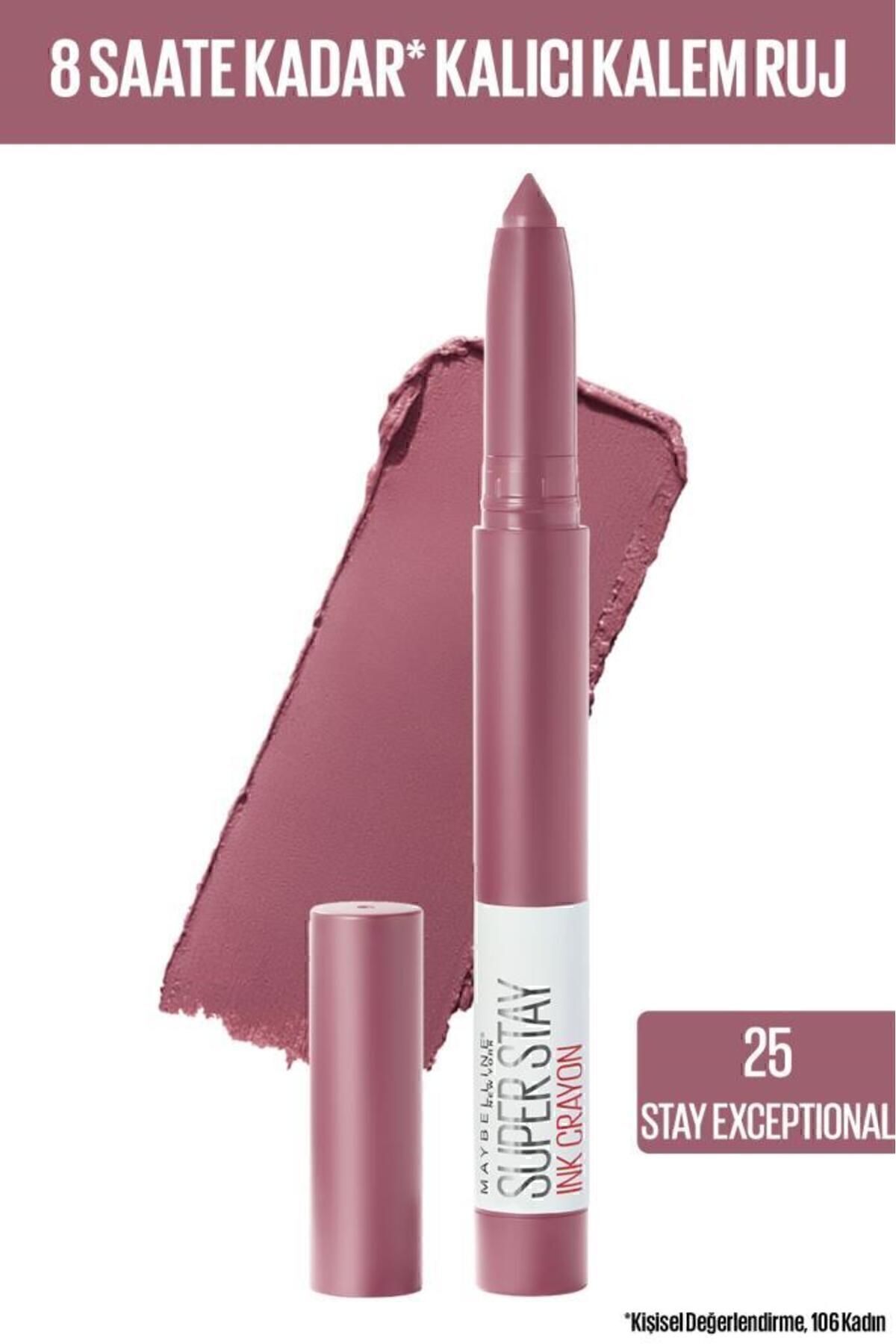 رژ لب مدادی - 25 Stay Exceptional میبلین Maybelline