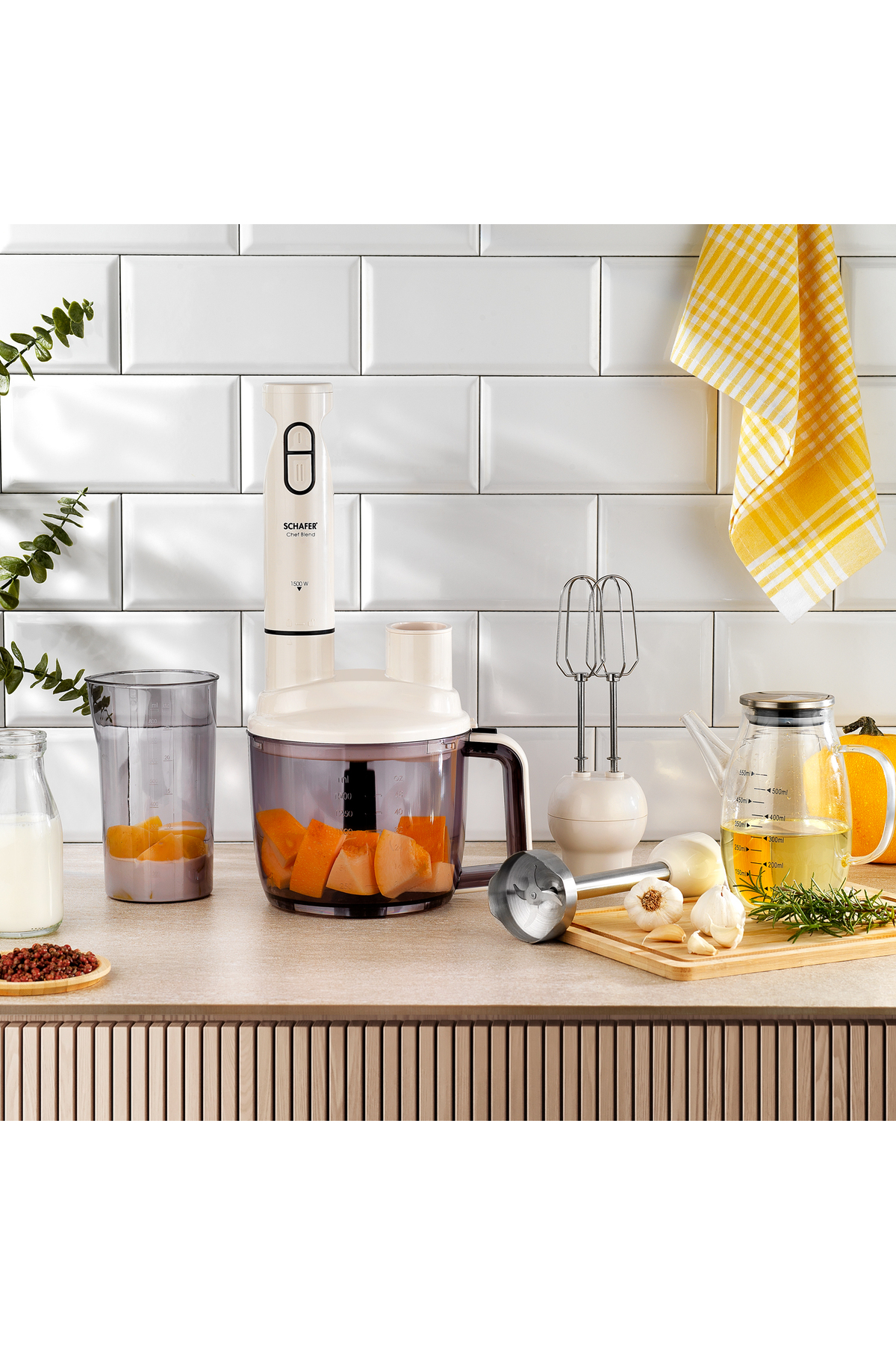 مخلوط کن شخصی ست کرم CHEF BLEND MEGA BLENDER اورجینال Schafer