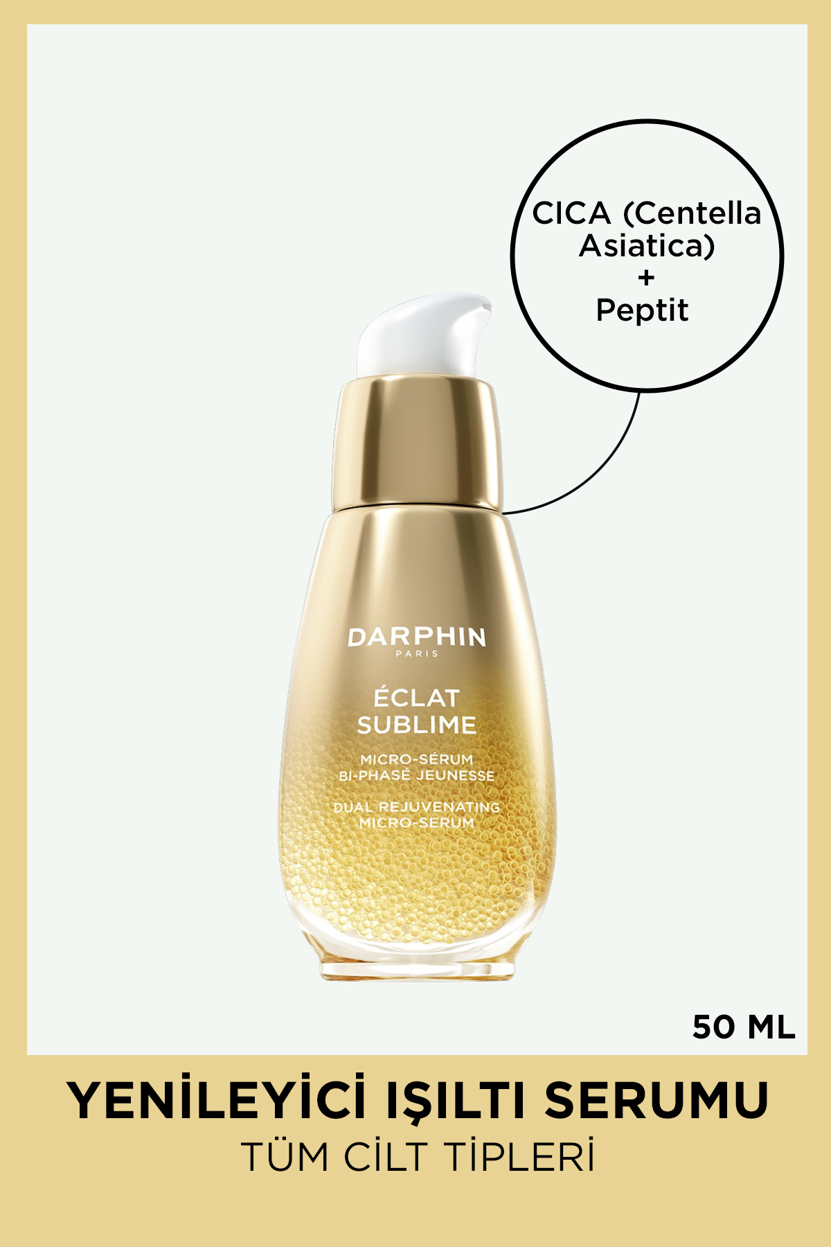 سرم پوست میکرو جوان کننده دوگانه ÉCLAT SUBLIME 50 ML اورجینال Darphin