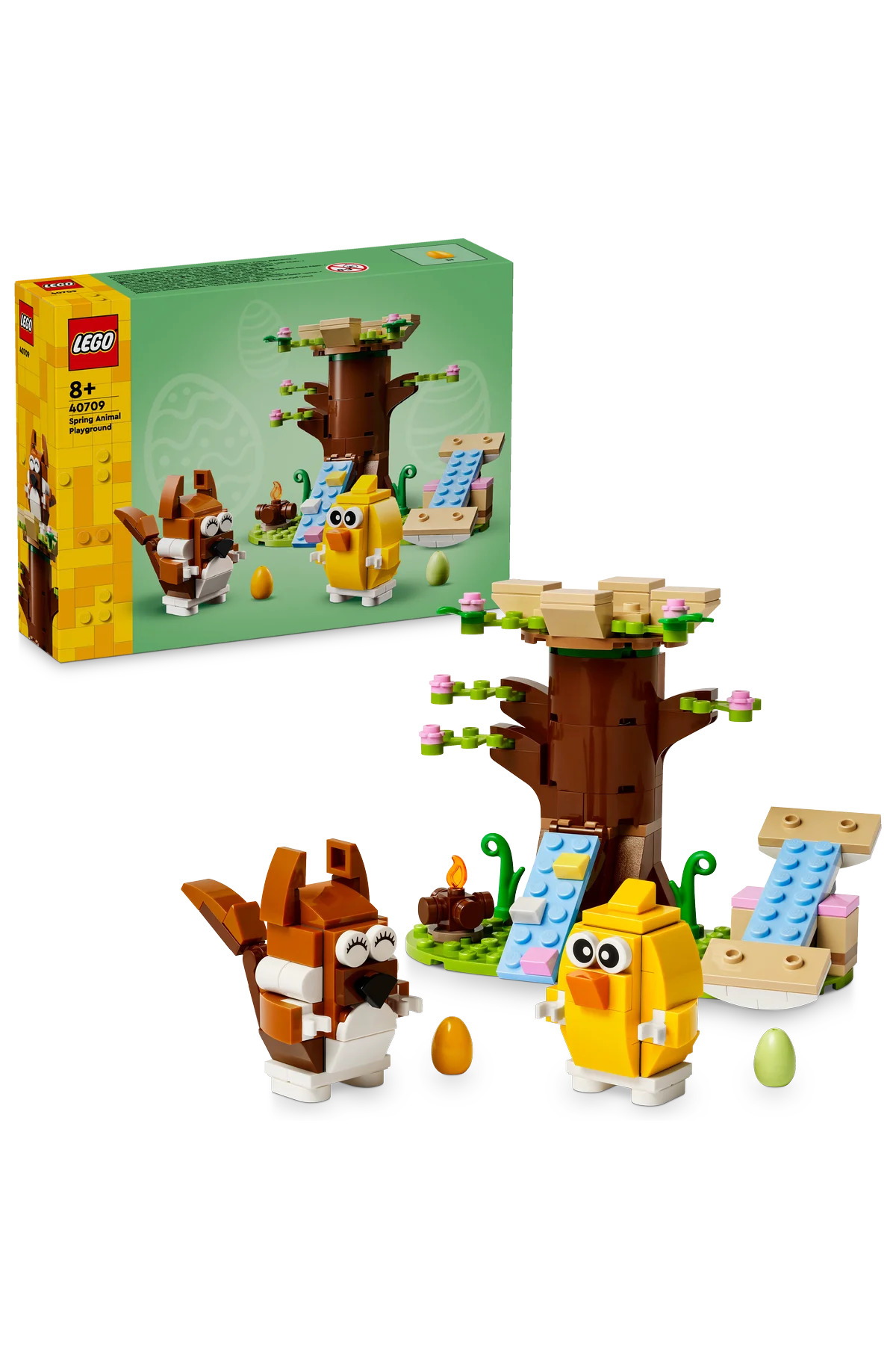 لگو و اسباب بازی های ساخت محور ® ICONIC SPRING ANIMAL PARK 40709 8+ ست ساختمان اسباب‌بازی خلاق 172P اورجینال LEGO