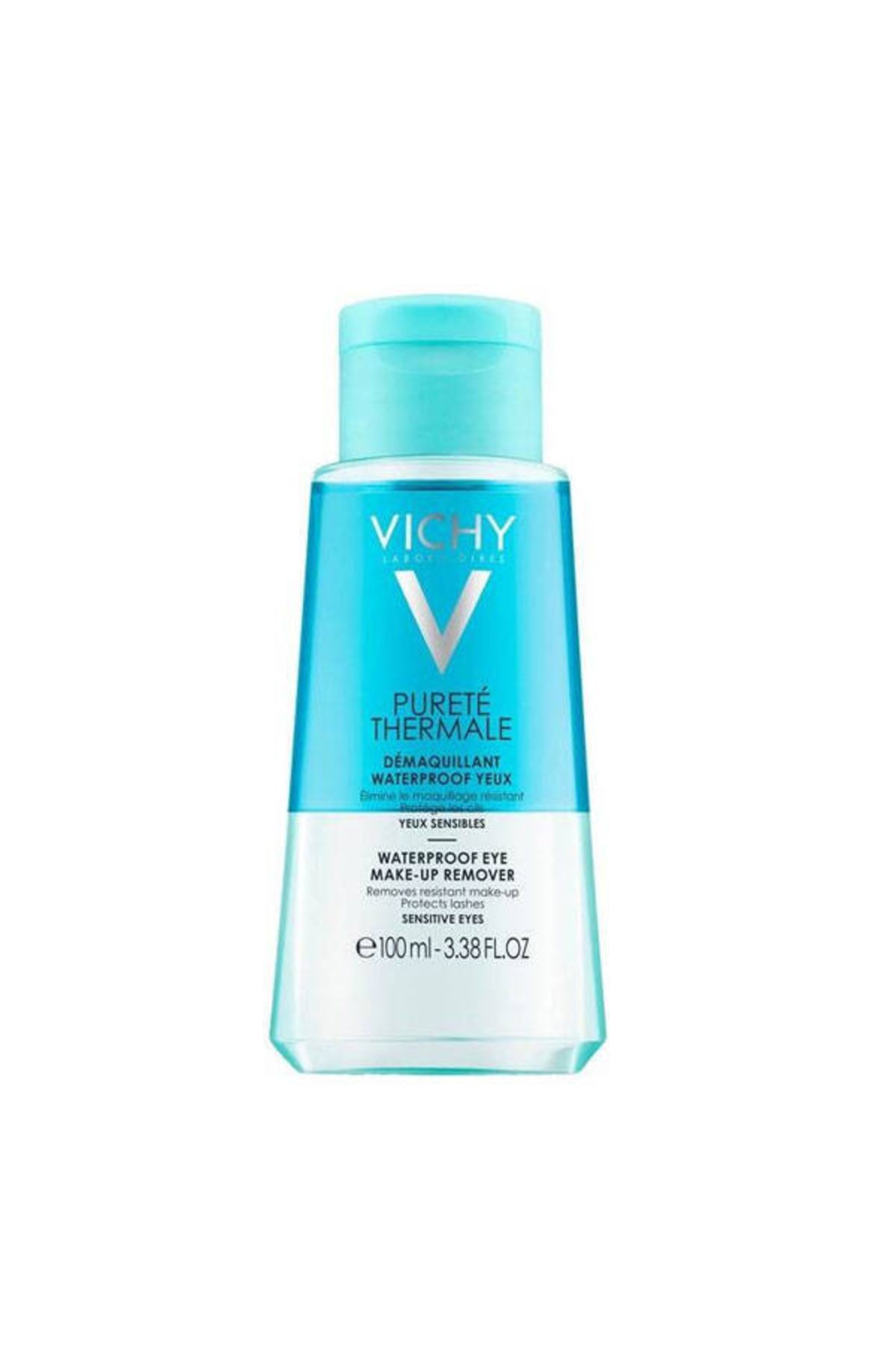 Vichy پاک کننده ضدآب محافظت کننده مژه چشم پاک کننده آرایش چشم ضدآب Purete Thermale 100 میلی لیتر