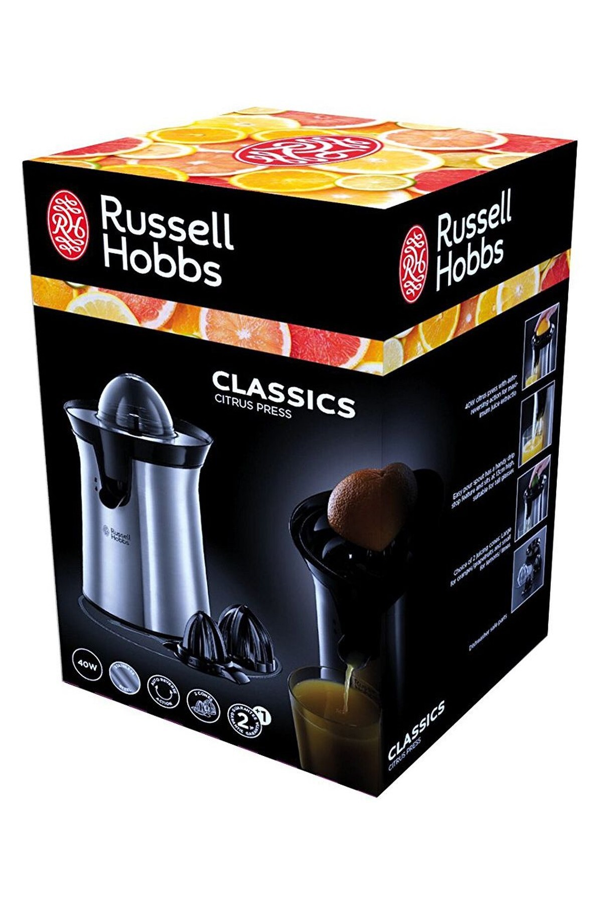 آب میوه و سبزی گیری آبمیوه مرکبات 22760 56 اورجینال Russell Hobbs