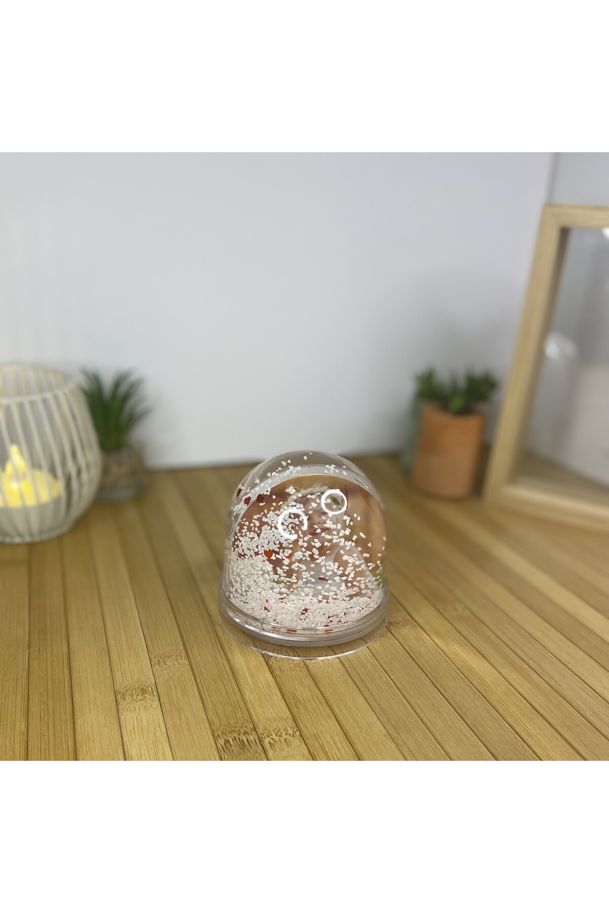 گوی برفی SNOW GLOBE با 2 عکس از ترکیه Tasarım