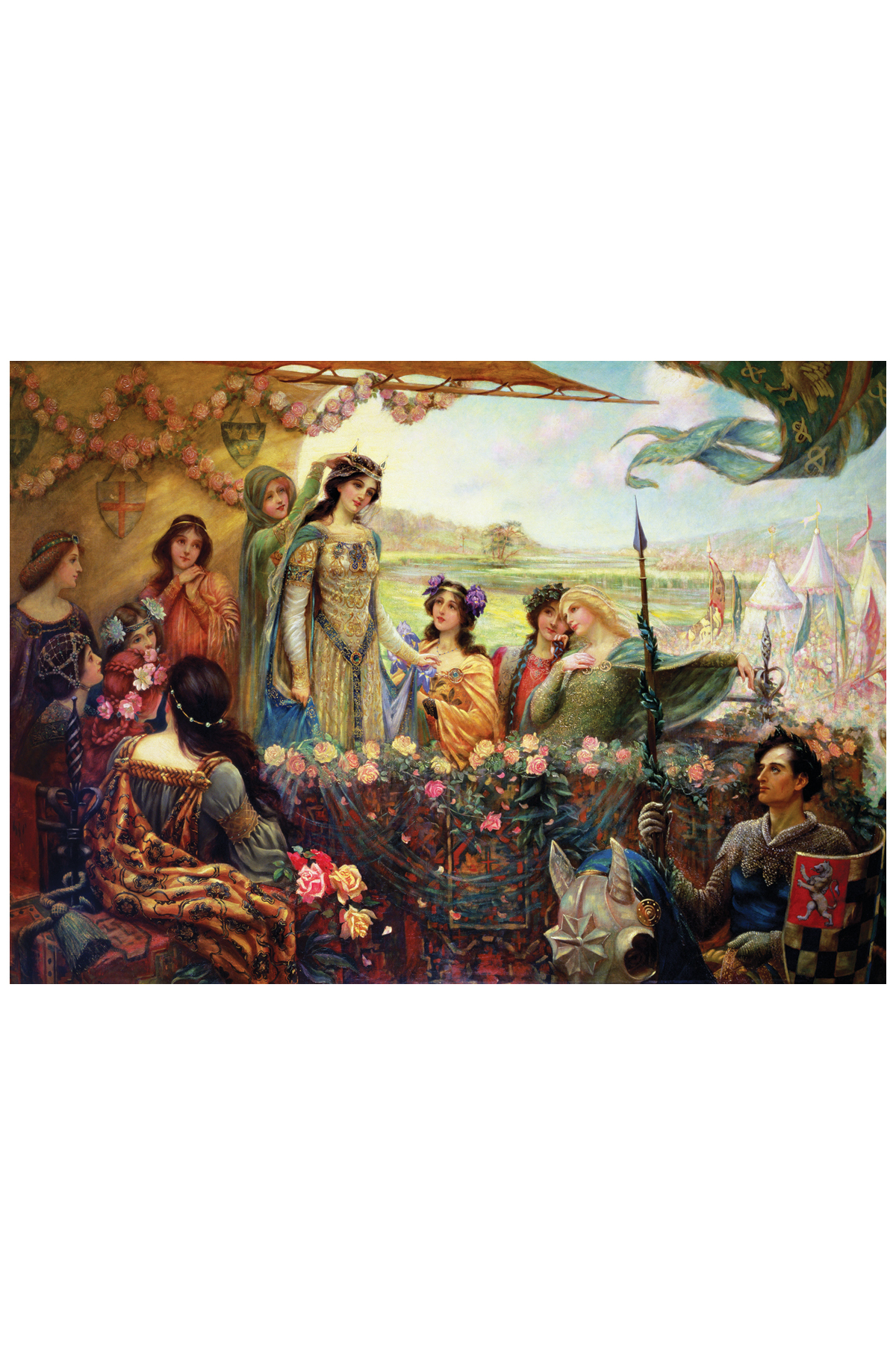 پازل 3000 قطعه LANCELOT & GUINEVERE 4929 اورجینال Anatolian Puzzle