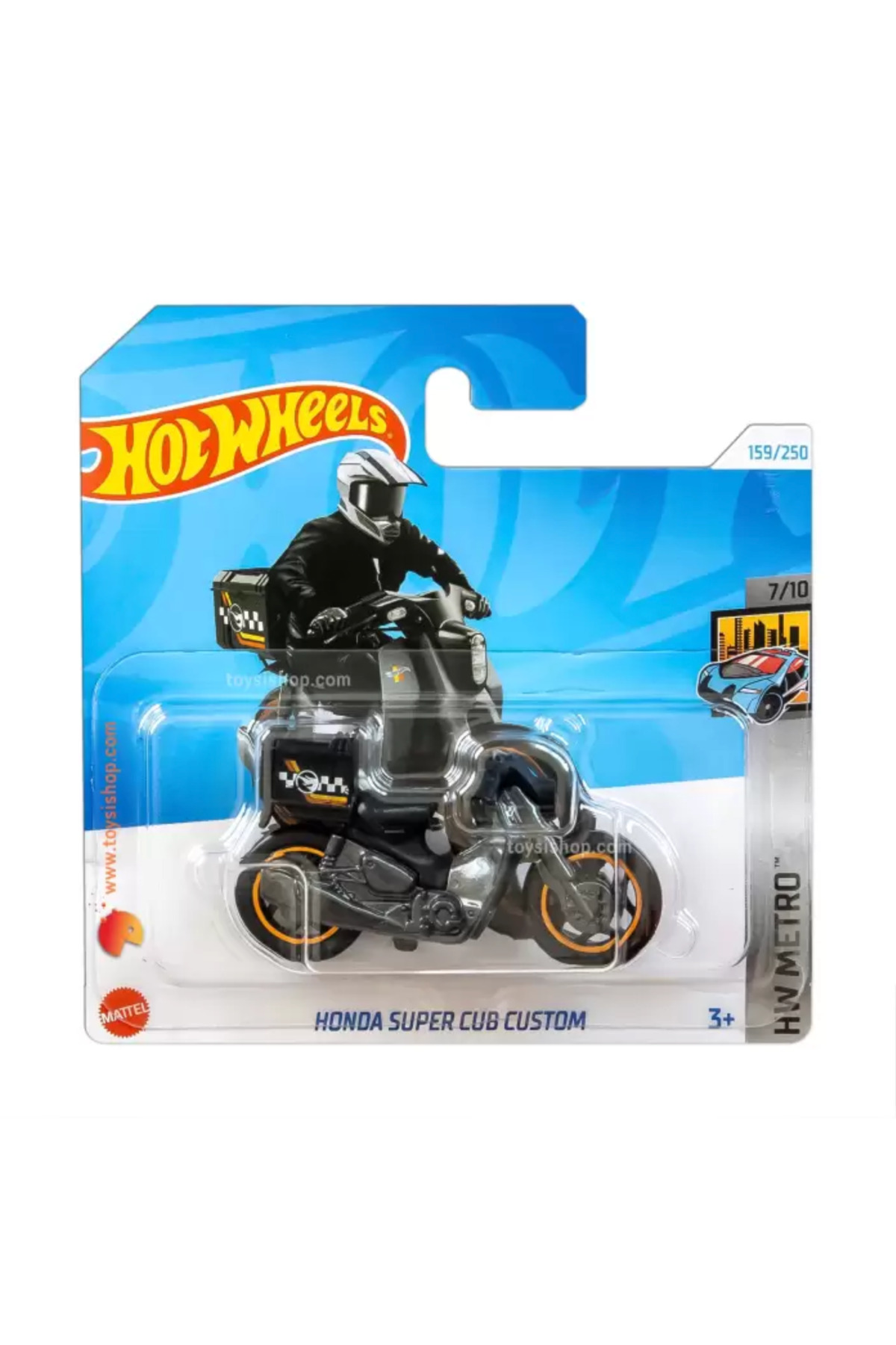 ماشین اسباب بازی HONDA SUPER CUB CUSTOM سرگرمی COI شکار گنج هات ویلز اورجینال HOT WHEELS