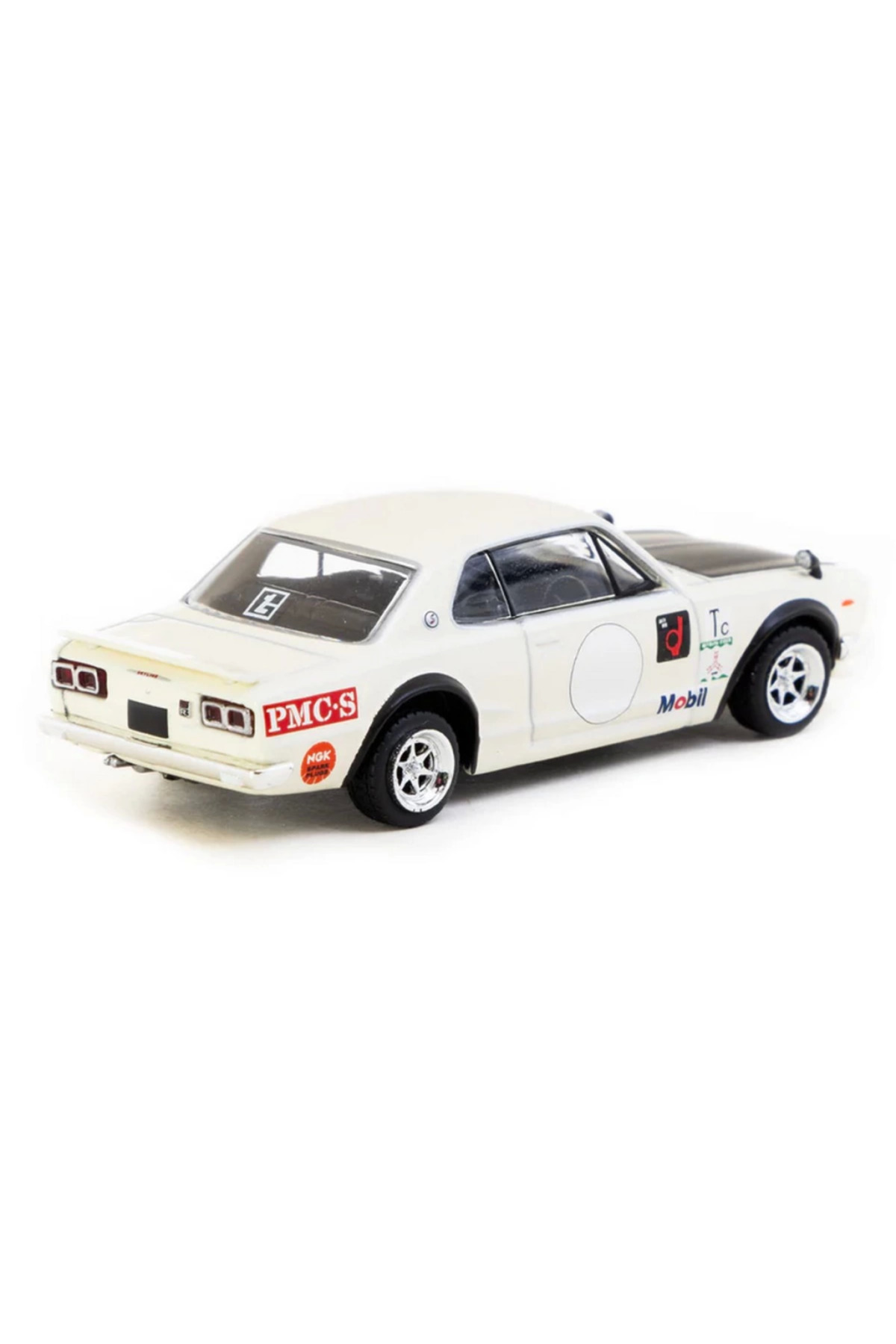 مدل خودرو WORNESSIWORLD 1 64 SKYLINE HT 2000GT R سفید اورجینال Flamex