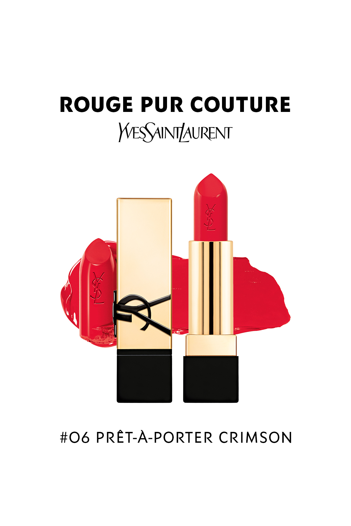 Yves Saint Laurent لبخند رنگارنگ با رژ لب Rouge Pur Couture