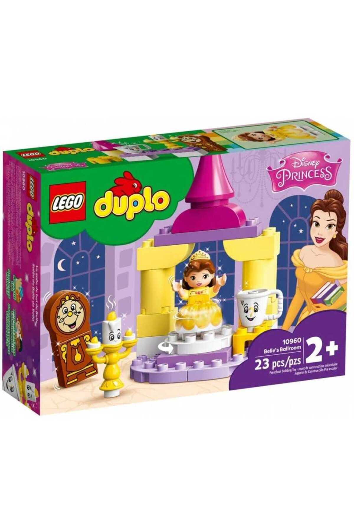 لگو و اسباب بازی های ساخت محور سالن رقص DUPLO DISNEY BELLEIN 10960 اورجینال LEGO