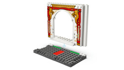 مجموعه ساختنی معبد نینجا اسپین‌جیتسو نینجاگو لگو LEGO مدل 71831، ۱۵۸ قطعه، حداقل ۴ سال
