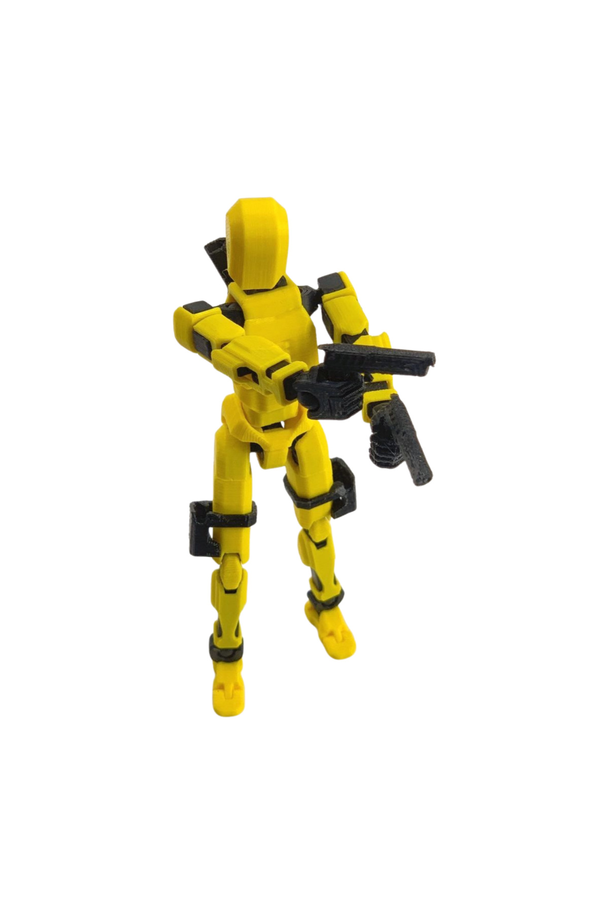 فیگور ربات اکشن DUMMY13 همه مفاصل متحرک زرد لوازم جانبی شامل از ترکیه NBShop