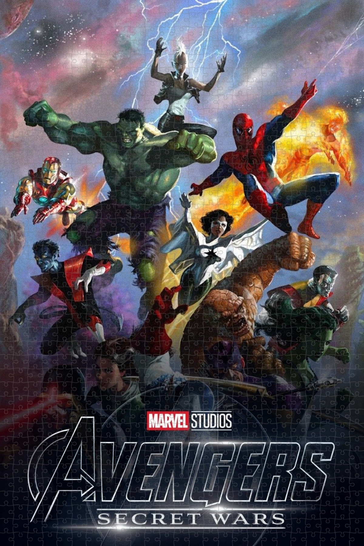 پازل پوستر فیلم 1000 PIECE JIGSAW PUZZLE OF AVENGERS: SECRET WARS 2026 از ترکیه Jeronkarji