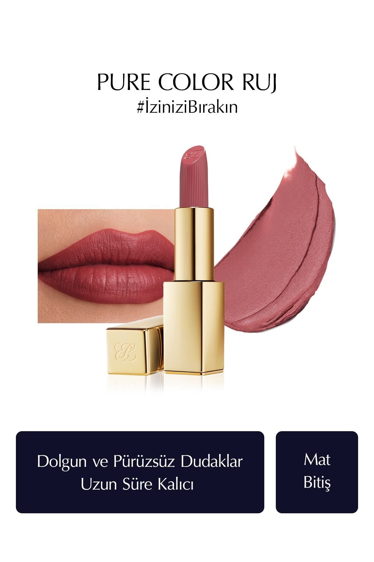 رژ لب مات رنگ 669 دلبر دزدیده 35 گرم استی لادر Estee Lauder