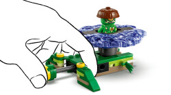 مجموعه ساختنی لگو LEGO نینجاگو NINJAGO مدل 71849، نیا در برابر هیولای جهش‌یافته فرفره، ۴۹ قطعه