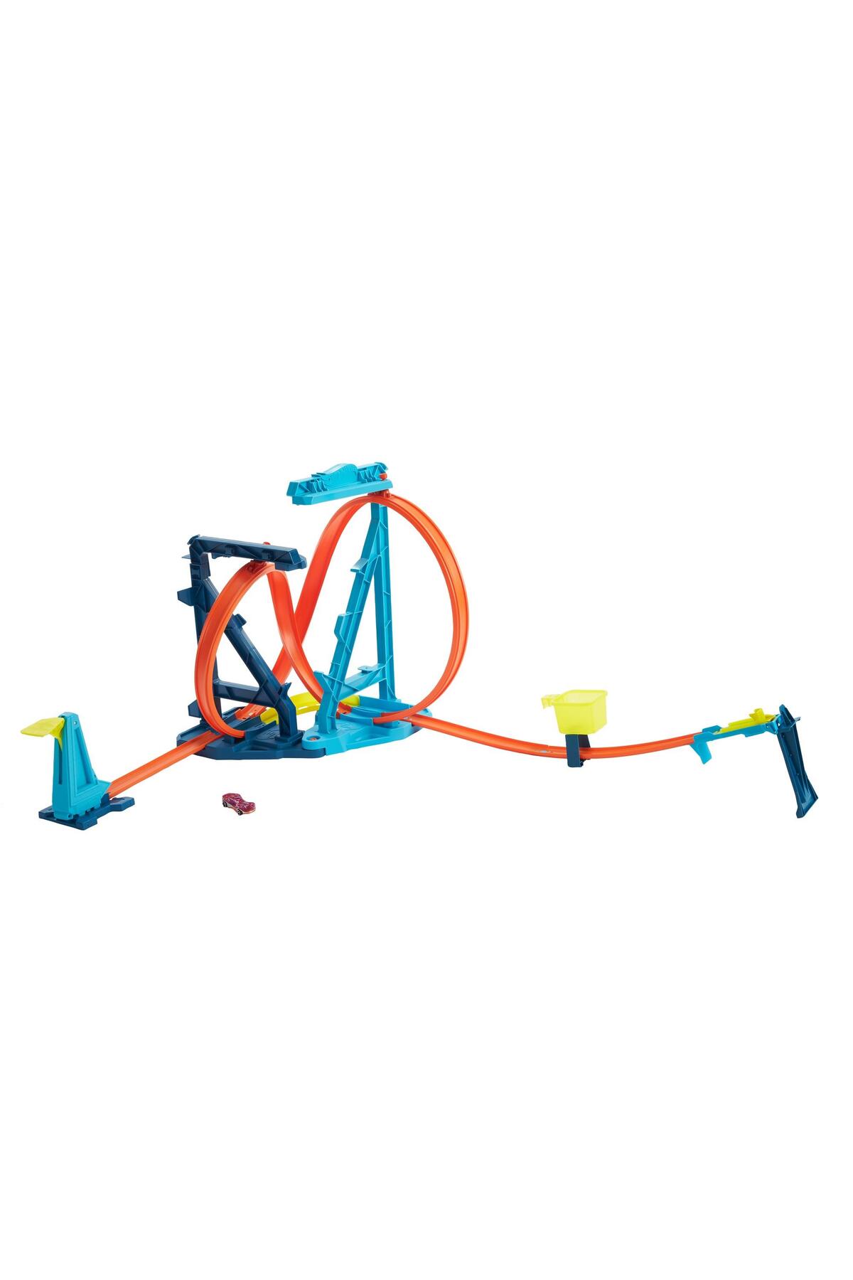 ماشین اسباب بازی TRACK BUILDER نامحدود CIRCLE GVG10 هات ویلز اورجینال HOT WHEELS