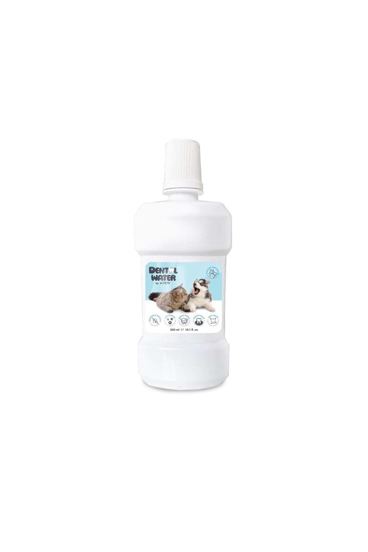 مایع مراقبت دهان و دندان گربه و سگ ام‌پتس M-PETS، ۳۰۰ میلی‌لیتر