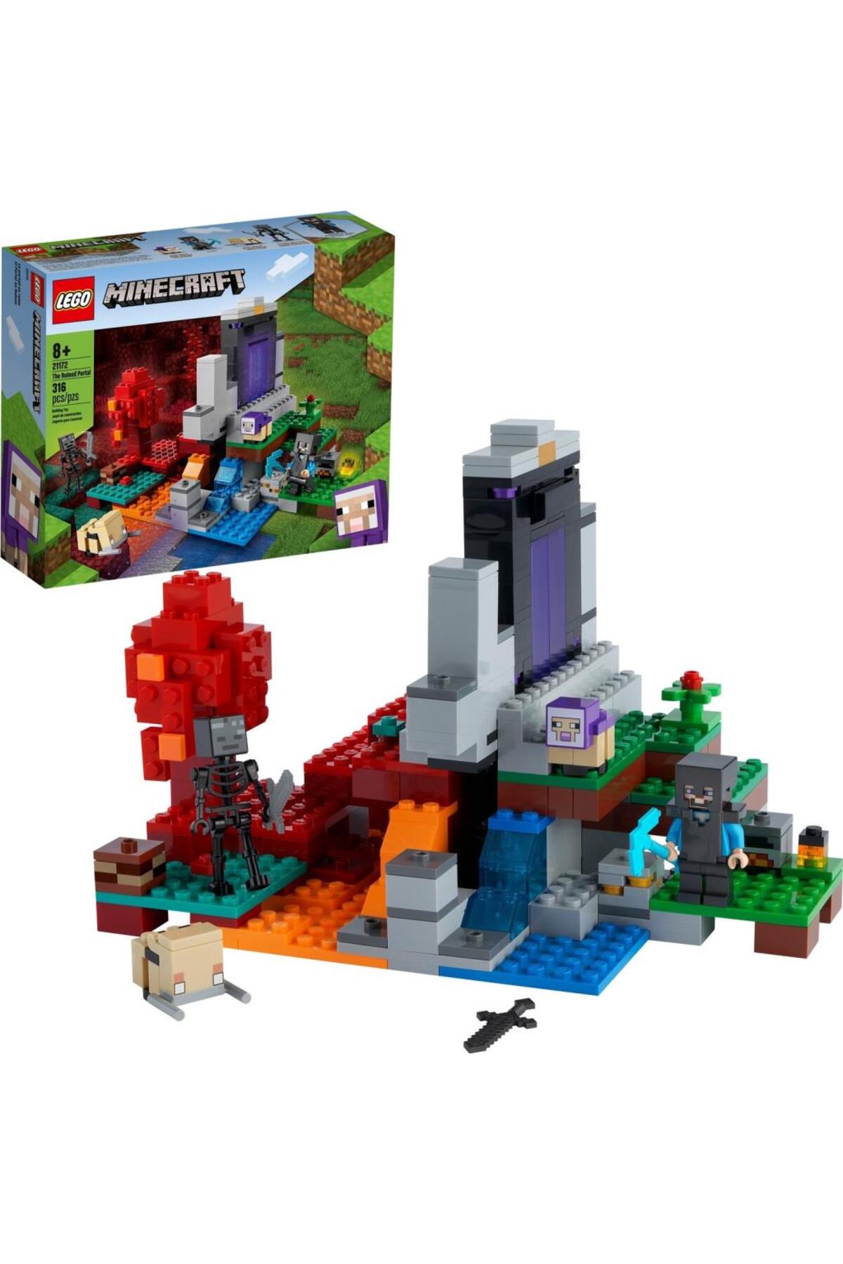LEGO مجموعه ساخت بازی خلاقانه Minecraft ™ Demolished Passage 21172 (316 قطعه)