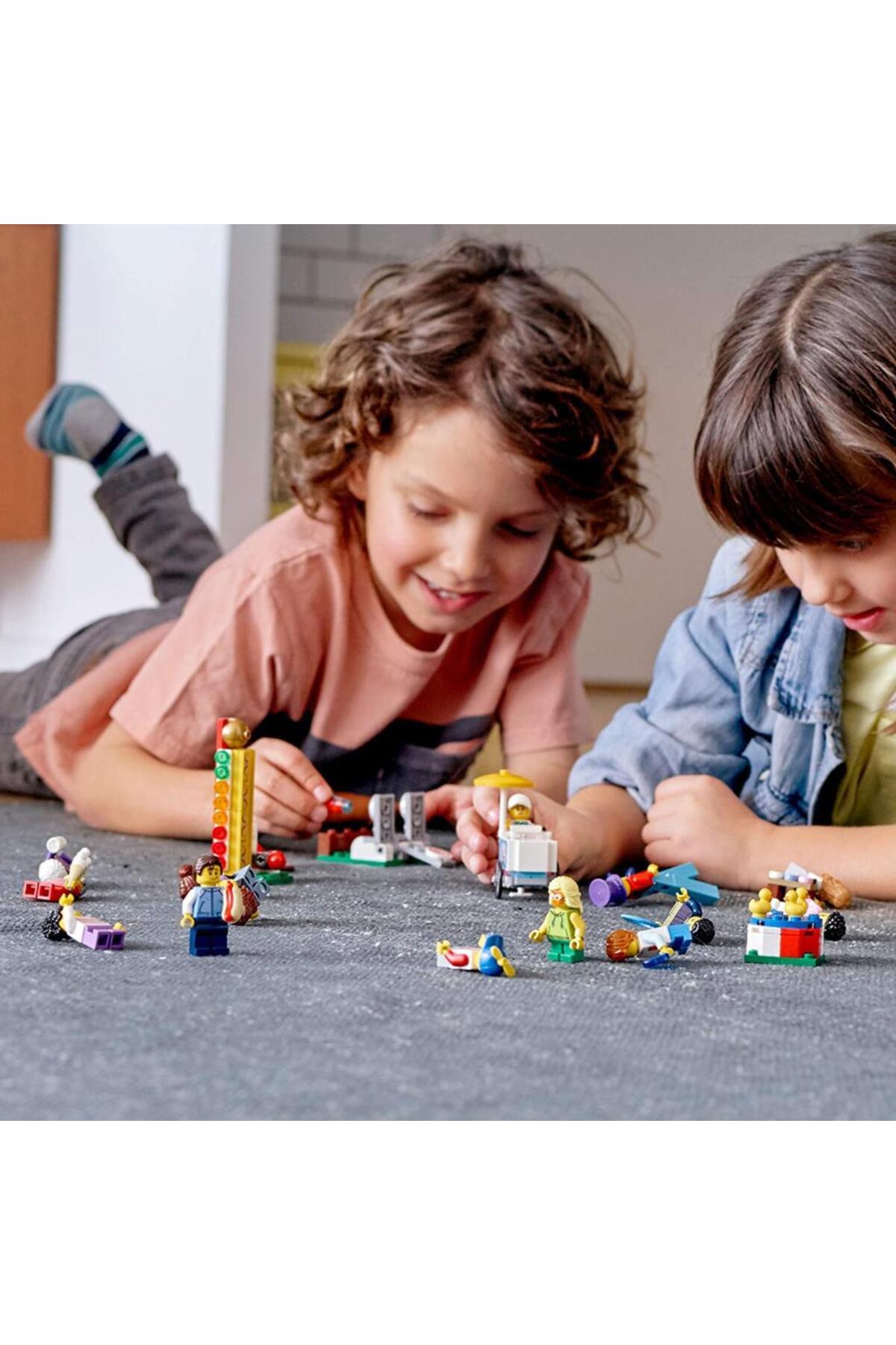 لگو بسته بندی LUNAPARK 60234 CITY PEOPLE اورجینال LEGO
