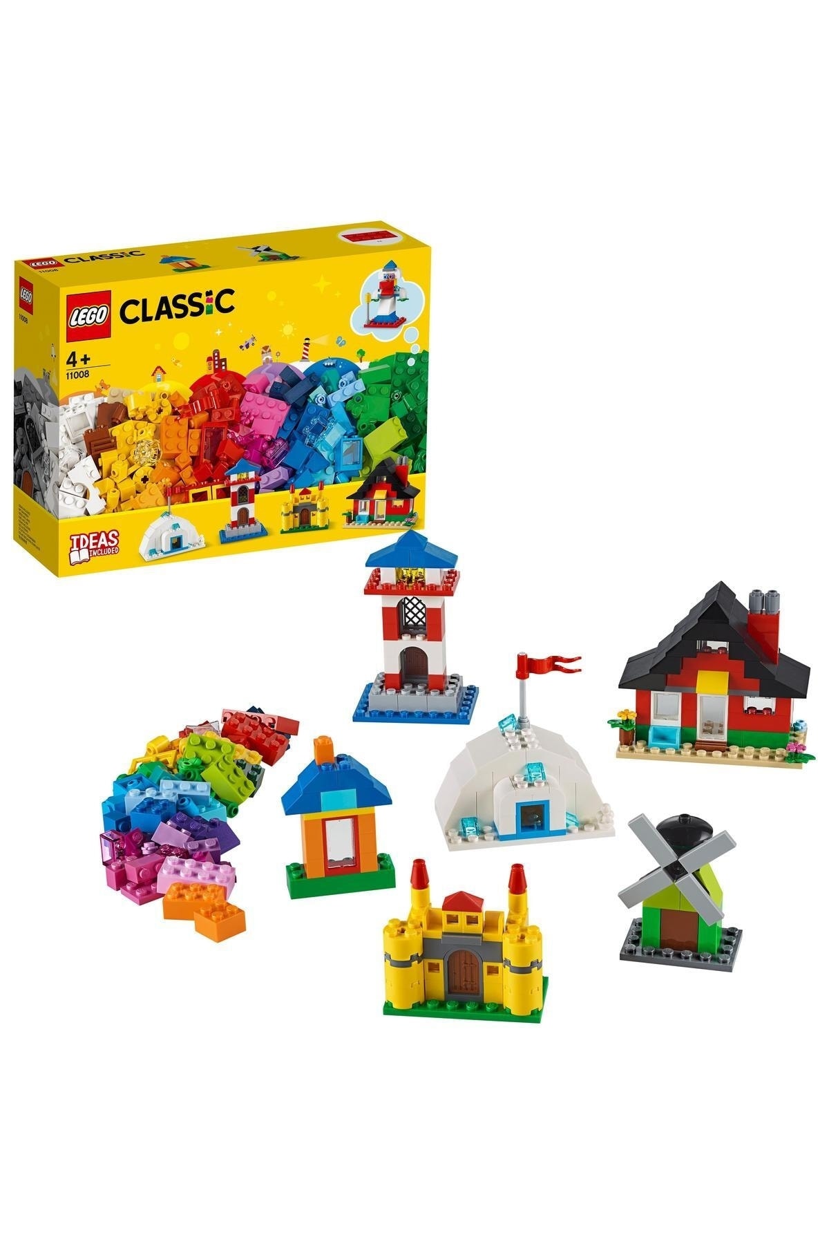 لگو و اسباب بازی های ساخت محور ® CLASSIC® 2021 BRICKS AND HOUSES 11008 | سن 3 270 قطعه از ترکیه LEGO